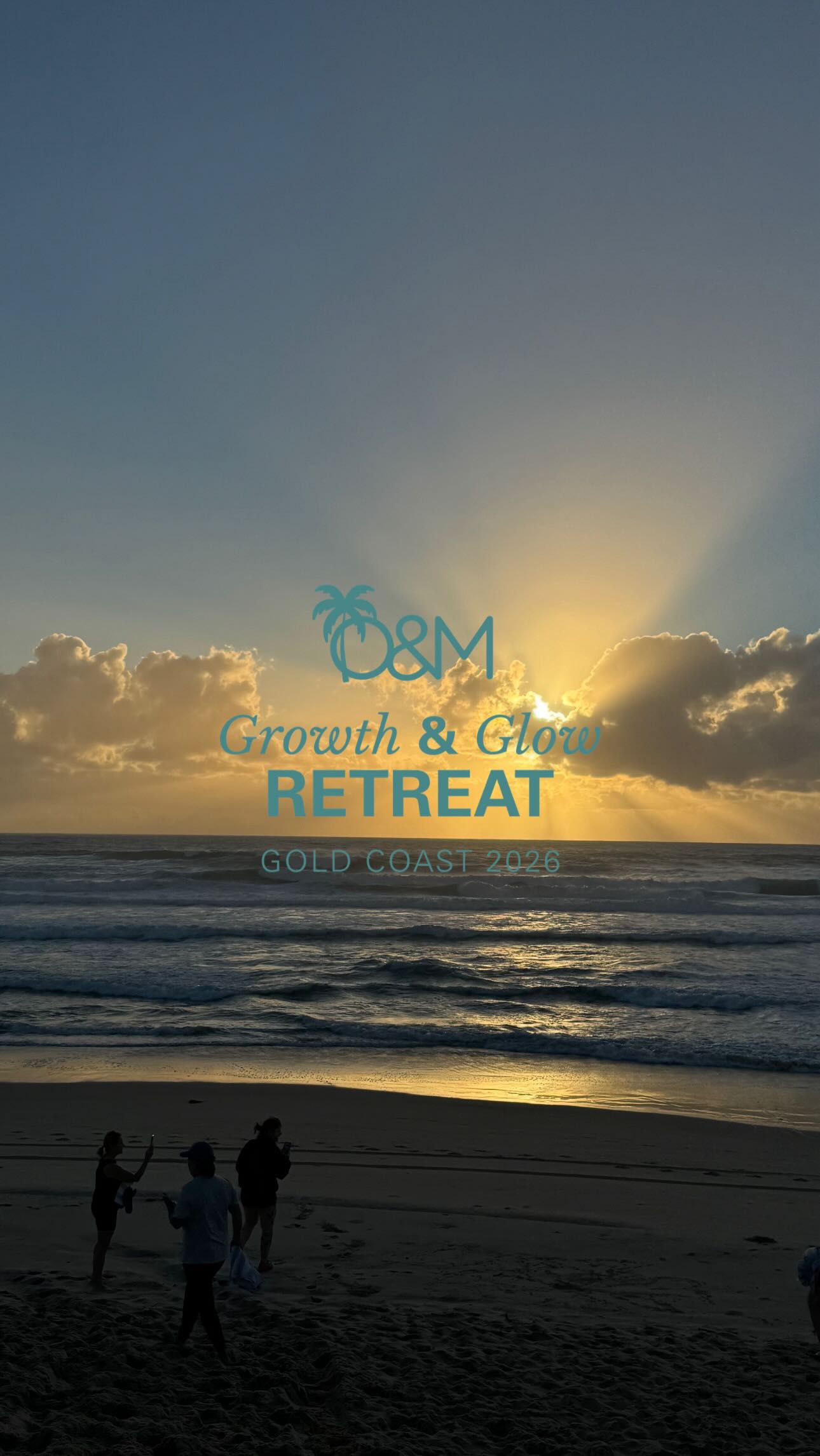 O&M Growth & Glow Retreat - Gold Coast edition ✨
I’ve absolute LOVED my time here with @oandm_pro @oandm._ learning, networking and sharing success with an incredible group of like-minded professionals.
What a way to spend our long weekend (plus a bit!) and witness an amazing event put on by the best! I can’t wait to level up this year, both internally and with my business - here’s to 2026! 🤍