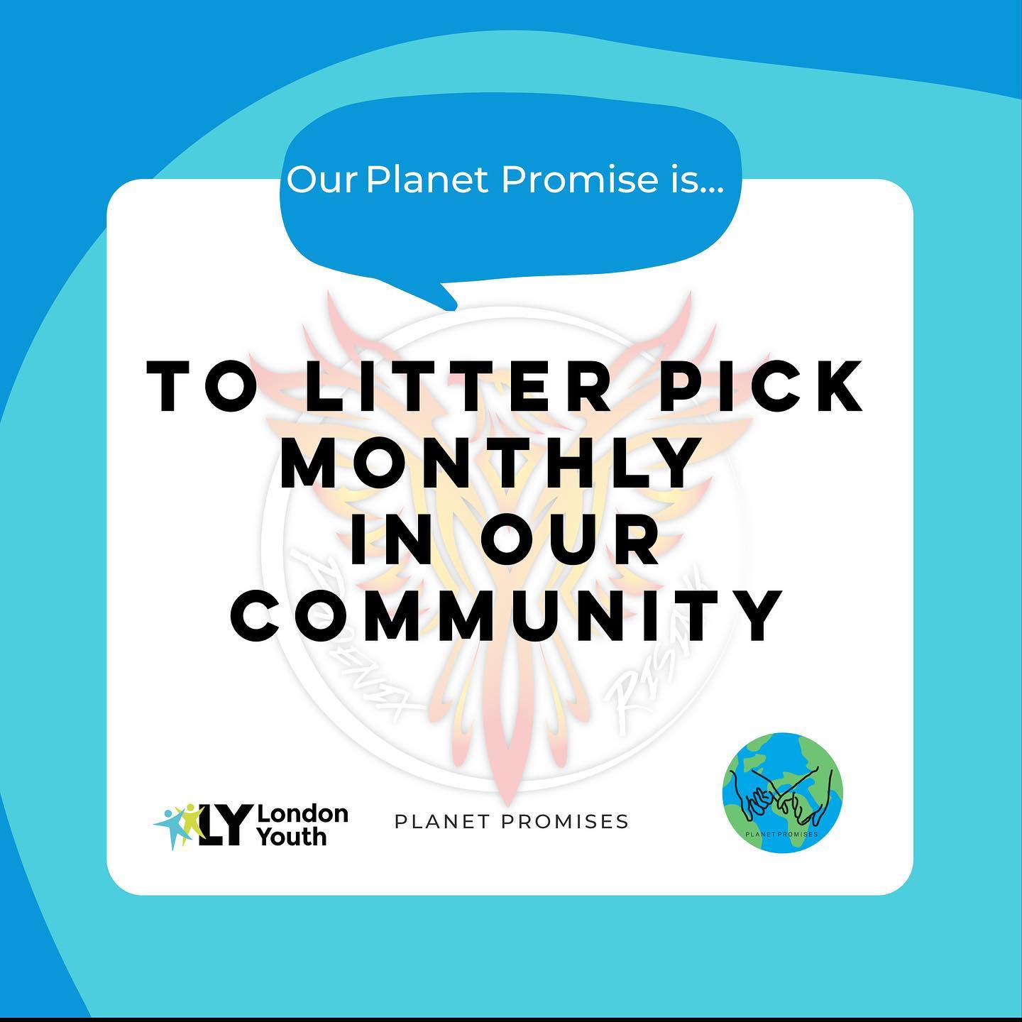 It’s Earth Day
22nd April 2021
Here we make our #planetpromise as we pledge to litter pick monthly in our communities @london_youth
This is part of our #environmental programme
Check the website for more.
#earthday2021 #earth #planet #promise #environment #youth #charity #london #uk #brent #boroughofbrent #climatechange #doingourpart #community #cleanup
