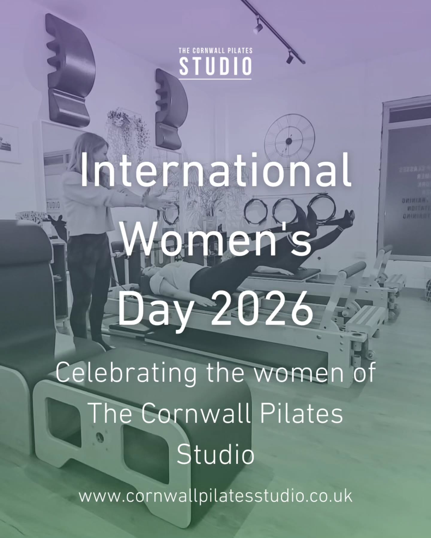 International Women’s Day 2026
Today we celebrate the women who make up so much of our studio community.
The women who show up every week not because life is easy, but because it isn’t.
Women navigating midlife
Perimenopausal and beyond
Stress
Heartbreak
Business
Family
Change
Careers
Responsibility
Reinvention
Women holding a lot, often quietly, and still choosing to invest in their strength, their health and themselves.
That matters.
At The Cornwall Pilates Studio, our work is about far more than mere exercise.
We are a whole damn ocean of movement, a wildfire of women.
We are about helping our women feel strong in their bodies, steadier in their minds and supported in this season of life.
This community is shaping the future of the studio, and we are becoming even more intentional about who we serve and how we serve them ...Watch this space ✨️
To every woman who walks through our door and shows up as she is, thank you.
For your trust.
For your honesty.
For your humour.
For your resilience.
And to the men who support, respect and champion strong women, and allow us to shine, thank you too.
Happy International Women’s Day.
#i̇nternationalwomensday
#womensupportingwomen #community #pilateswadebridge