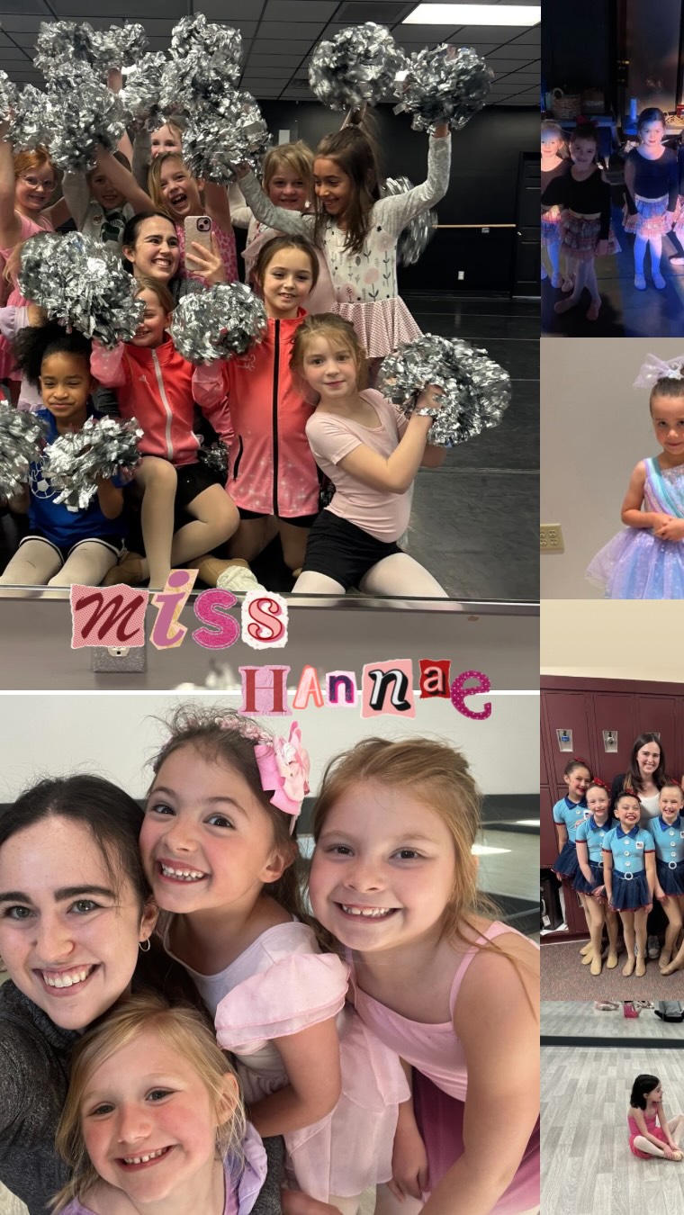 Meet Miss Hannae! This is her fourth year on the team and we love having her!
๐ fav style of dance -jazz
๐ Fav hobbies outside of dance - I love traveling, reading, trying new coffee shops, going on walking trails with my family, beach days, and brunch with friends.
๐ fav color -pink ๐ฉท
๐ Fav food or treat- ice cream ๐ฆ
๐ Fav part of working at HMD - Watching the students grow is incredible, and having such an uplifting team beside me makes it even more rewarding.
๐ I graduated from Ferris in 2023, where I spent three years on the Ferris State Dance Team, got married in 2024, welcomed our son Owen in 2025 (heโs now 5 months old!), and our family wouldnโt be complete without our sweet dog, Millie.