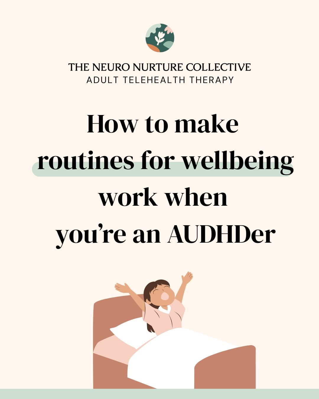 Establishing routines and rituals can be a great way to help your brain feel regulated - but they need to be tailored to your specific circumstance, capacity, and neurotype!
There’s a blog post through the link in our bio with more information if you’d like to learn more 😌
#AuDHD #ActuallyAutistic #ADHD #NeurodivergentWellbeing #AutismAcceptance #NeurodiversityAffirming #AffirmingPsychologist #NeurodivergentMentalHealth #TNNC #AuDHDLife