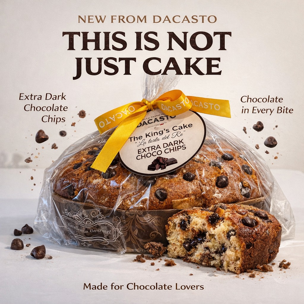 It’s extra dark chocolate chips in every bite.
Rich, soft, and made for true chocolate lovers.
Have you tried The King’s Cake yet?
Tag someone who needs a slice. 👇