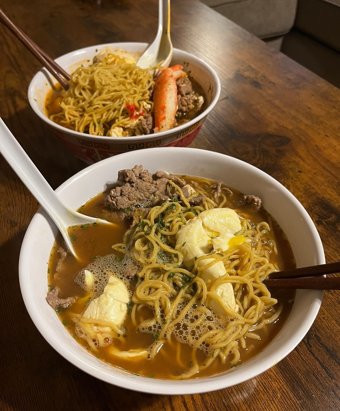 In this house, we do ramen 😌🍜