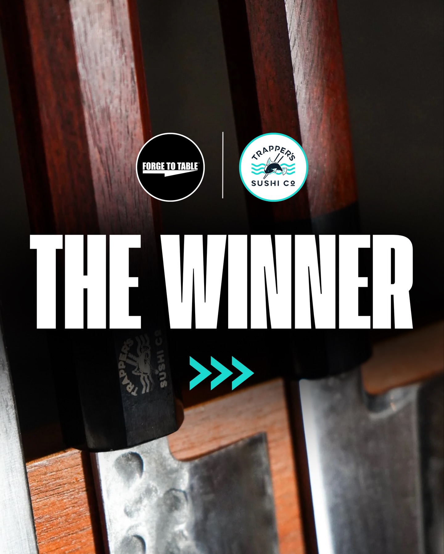 And the winner of the Forge To Table × Trapper’s Sushi giveaway is… drumroll please…
Congratulations to @loveleighleigh! Leigh is taking home a Trapper’s hoodie and merch box, a $100 Trapper’s gift card, a Forge To Table magnetic knife block, and a 10″ Sujihiki. In other words, everything needed to start slicing, rolling, and building a Trapper’s inspired sushi spread at home. We have a feeling there will be plenty of rolls in Leigh’s future 🤗🍣
A huge thank you to everyone who entered and shared the excitement with us. To celebrate, Forge To Table is offering 10% off any product on the site, yes, even the legendary 13″ Katana Slicer. Use code $Trapperssushi at checkout and follow along with Trapper’s Sushi on YouTube for tutorials on making sushi rice, breaking down fish, rolling sushi, and caring for your knives at home!!
Stick around for more fun collaboration content and who knows, maybe another giveaway in the future!!! 🎉