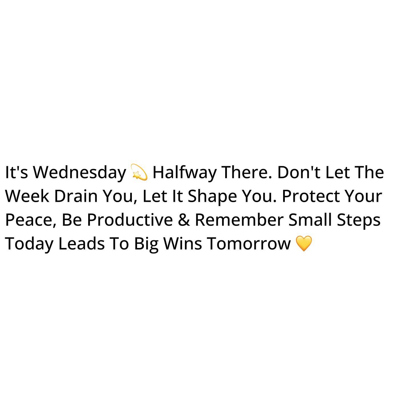 Happy Wednesday 💞