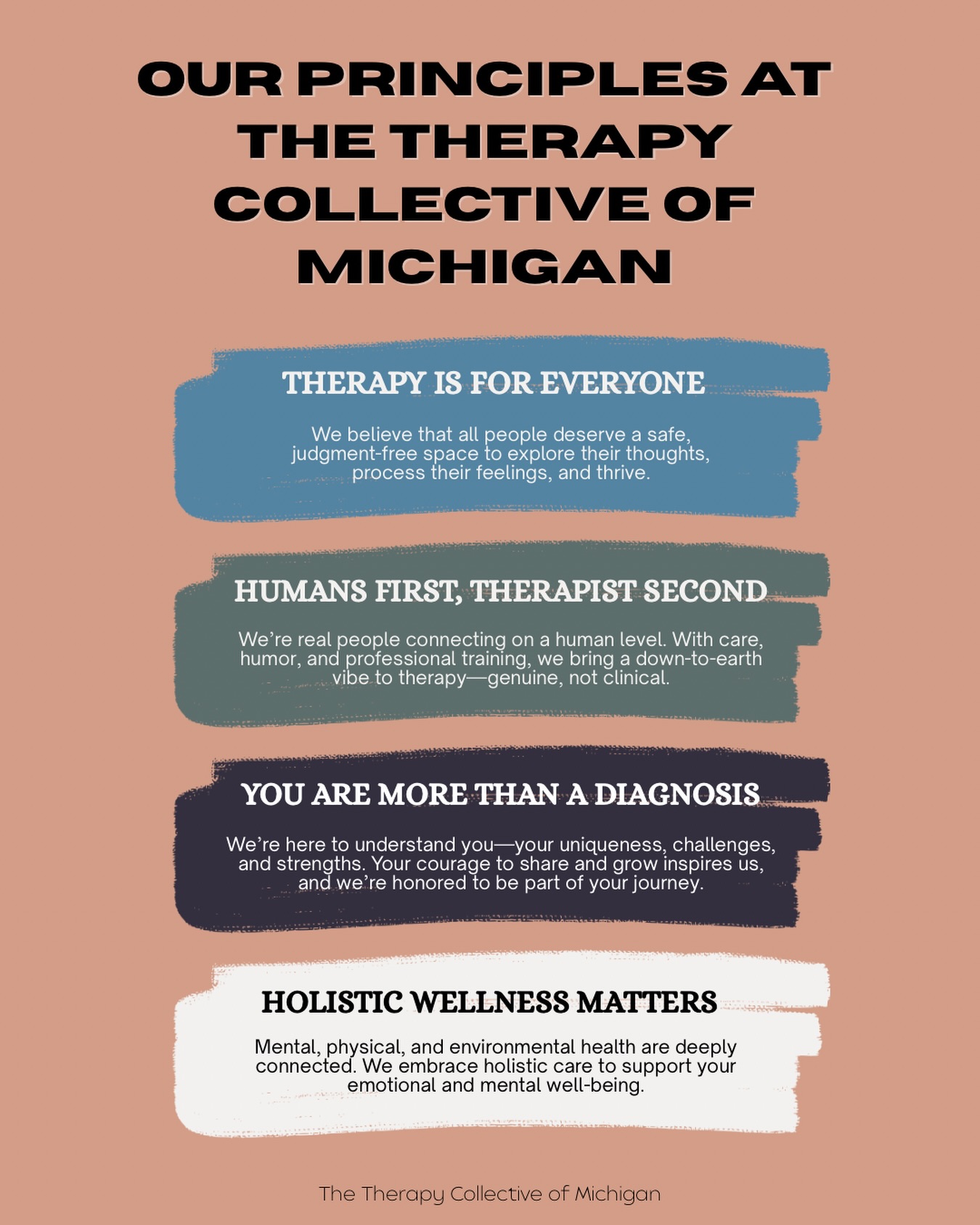We’re on a mission to provide holistic mental health care that supports you in living a life that feels true to who you are. Our approach is grounded in authenticity—think of therapy with us as a real, down-to-earth conversation, like catching up with a trusted friend.
We create a safe, welcoming space where genuine connection can thrive, because we believe that meaningful relationships are the foundation for lasting, transformative healing.✨🤍
*
*
#michigantherapy #allendale #southgate #grosseile #mentalhealth