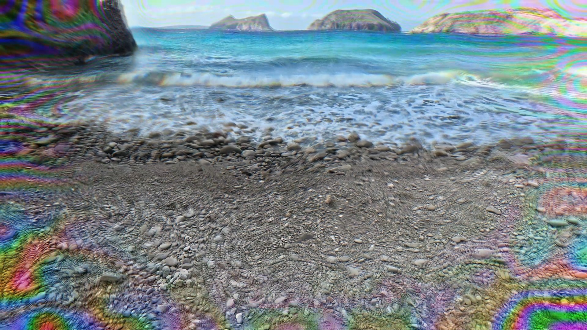 Getting very sidetracked staring at this beach again 👀