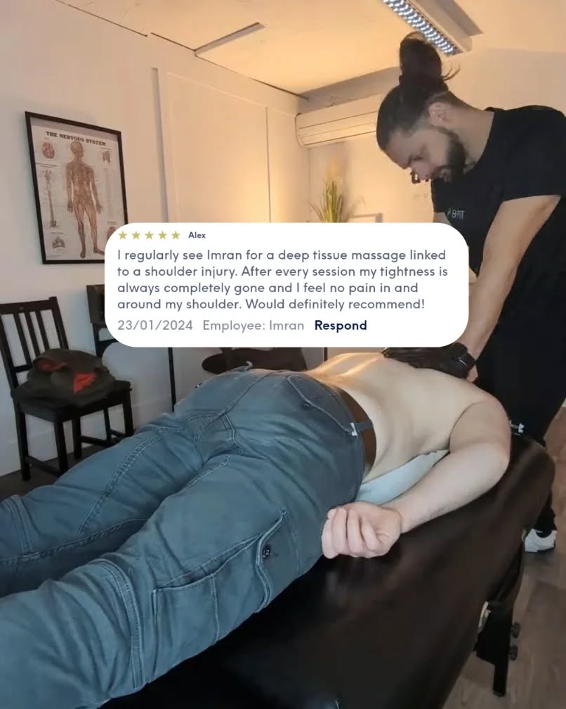 A Year of 5-Star Recoveries! 🌟
Last year was an incredible one at the clinic, filled with 5-star treatments and even better results!
Thanks to my amazing clients, I was proud to earn a spot as one of Treatwell's Top Rated Clinics.
But the real win?
Helping hundreds of people leave their pain and injuries behind to smash their fitness, training, and lifestyle goals. 💪
Swipe through to see how I’ve supported clients with everything from shoulder issues to stubborn lower back pain and knee problems—getting them back to what they love pain-free.
Don’t let injuries hold you back this year.
Make 2025 the year you go all-in on your health, your goals, and your best self.
👉 Ready to tackle the year with confidence?
Shoot me a message or book your 5-star treatment today. Let’s get you on track to success!