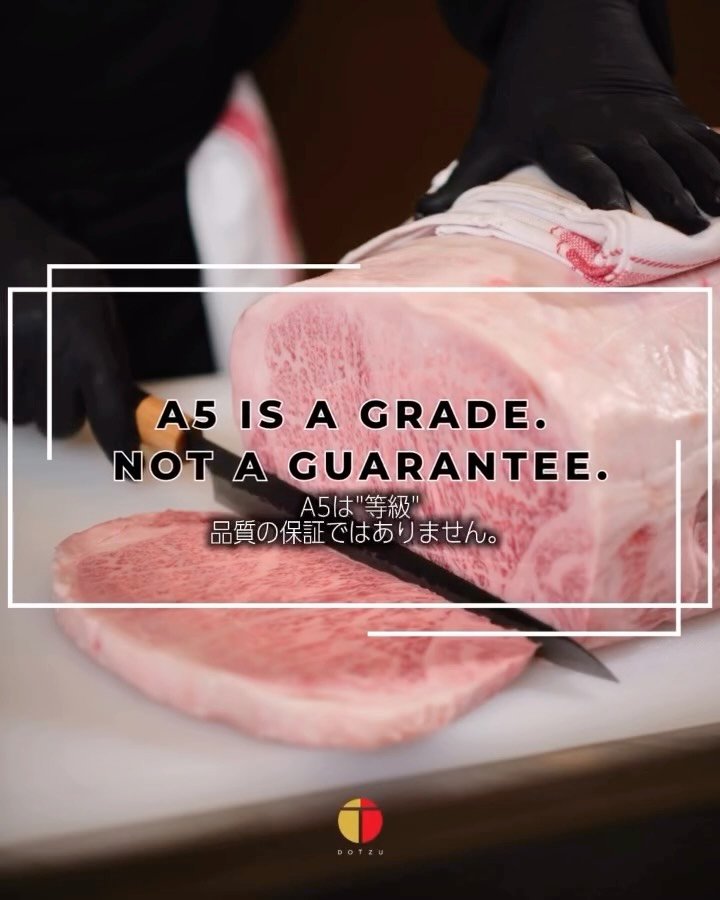 At Dotzu,
we select A5 Wagyu
by farm — not by label.
Chosen by craftsmanship.
Trusted by discerning meat connoisseurs.
A5は最高等級。
でも、それだけで“本当に美味しい”とは限りません。
和牛の真価は、
牧場・飼育・脂の質にあります。
噛むほどに深まる旨味。
高品質な脂だけが持つ、澄んだ甘み。
Dotzuはブランドではなく、
牧場で選びます。
#dotzusingapore #目利きが選ぶ #WagyuConnoisseur #BeyondTheGrade #ChosenByCraft