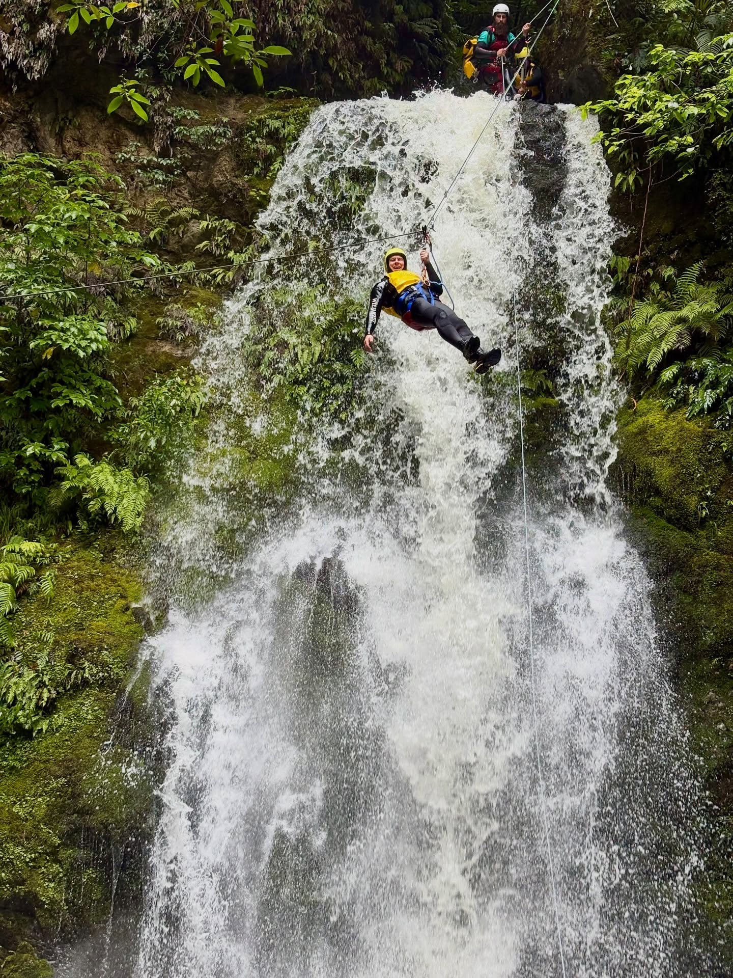 Luke sending people flying!