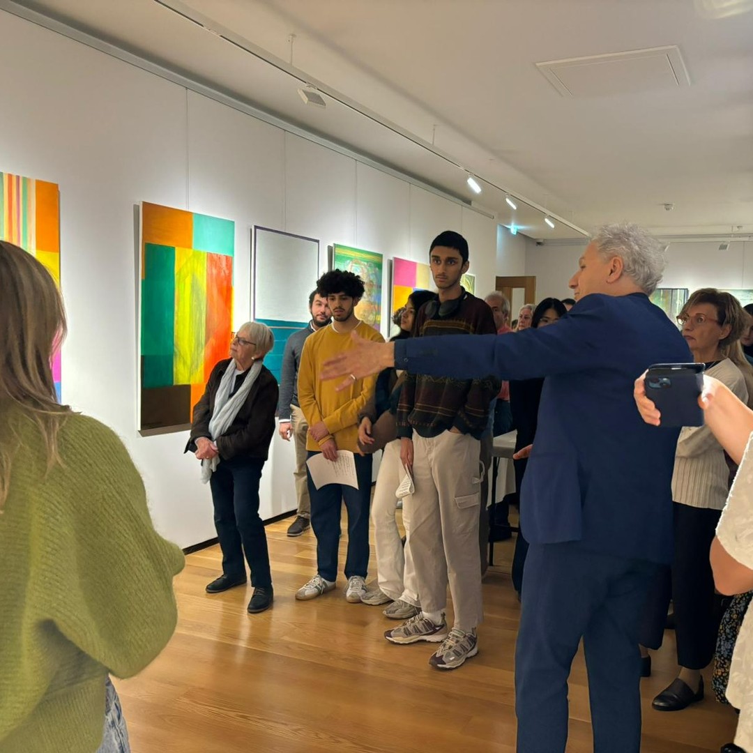 Some photos from the Private View of Krikor Momdjian's Life Map of a Wanderer: Transcultural Relations last Friday!!
It was a success, and great to see so many of you there! We'd love to see you again for the Artist's Lecture on the 15th November if you can make it - RSVP at the link in our bio or on our website. More details about the lecture to follow.