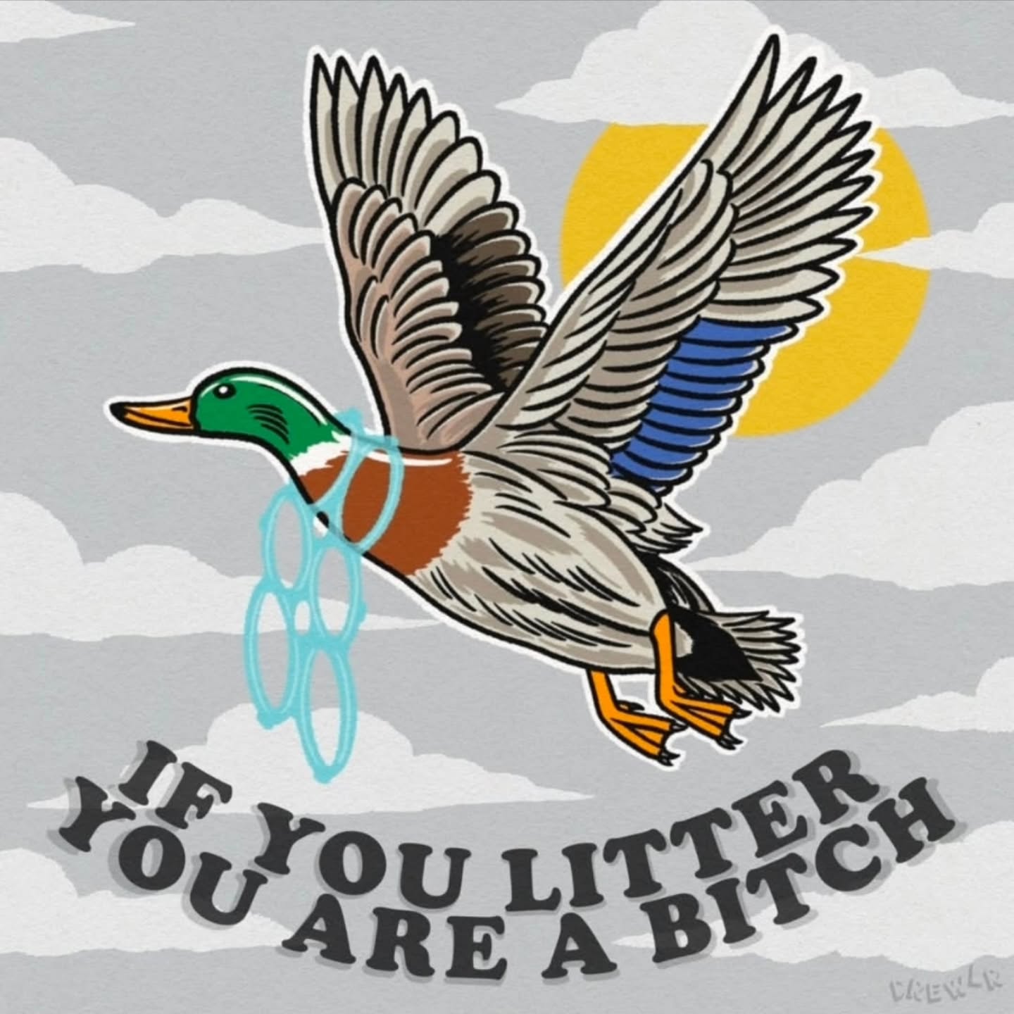 🗑🦆