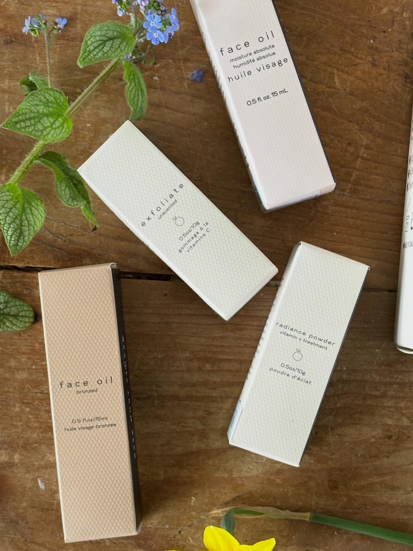 We have a restock of our new popular product @beautyfrombees in the shop as well as a few new products to check out! After sampling the skincare products over the last few weeks we have decided it’s a product we would proudly carry! Starting out with a few essentials we have the cleanser, face oil and exfoliant, great for every day or weekly use. We also brought in a fun bronzing oil and a radiance mask! So happy to be working with these beautiful products!