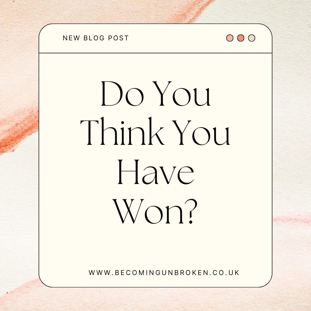It's been a while, but I have written a new blog post. It may be emotional, but sometimes we just have to write down what's in our heads! It helps us to heal.