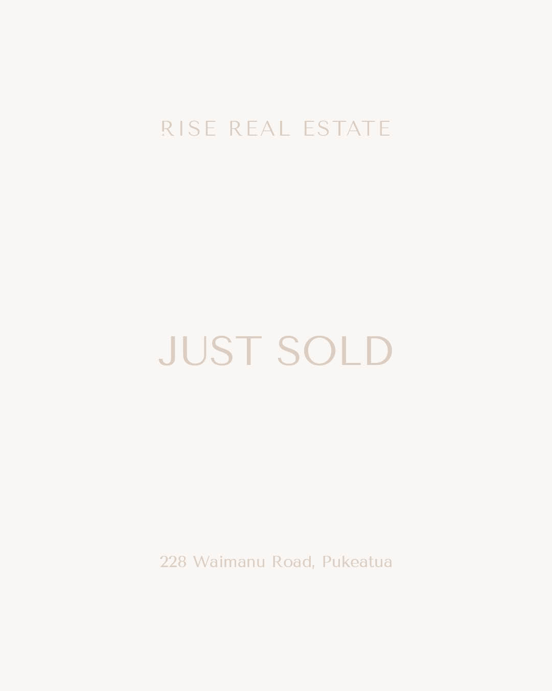 Now Sold – 228 Waimanu Road, Pukeatua! 🥂
This beautiful parcel of land has officially found its new owners, selling for $300,000.
We can’t wait to see what takes shape here next. Wishing the new owners every success as they begin their journey. 🌿 #riserealestatenz
