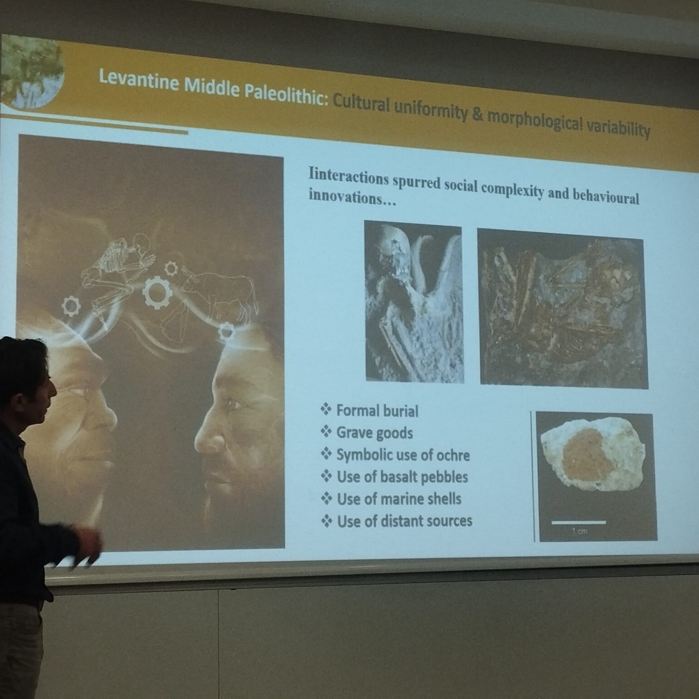 π Bridging Disciplines, Bridging Campuses
Can material culture and technological behaviors distinguish Neanderthals from Homo sapiens?
This was the question at the heart of a recent talk delivered by Yossi Zaidner (head of our lab), Institute of Archaeology, Faculty of Humanities at the Evolution Research Groups meeting of the Institute of Life Sciences, Givat Ram.
By bringing together perspectives from archaeology and the life sciences, we're building new interdisciplinary bridges across the Hebrew University campuses β fostering dialogue that deepens our understanding of what it means to be human.
π§ π¬ Stay tuned for more cross-campus collaborations at HUJI!
#archaeology #neanderthal #homosapiens #interdisciplinaryresearch #HUJI #MaterialCulture #HumanEvolution #lifescience
#humanities #givatramcampus #MountScopus