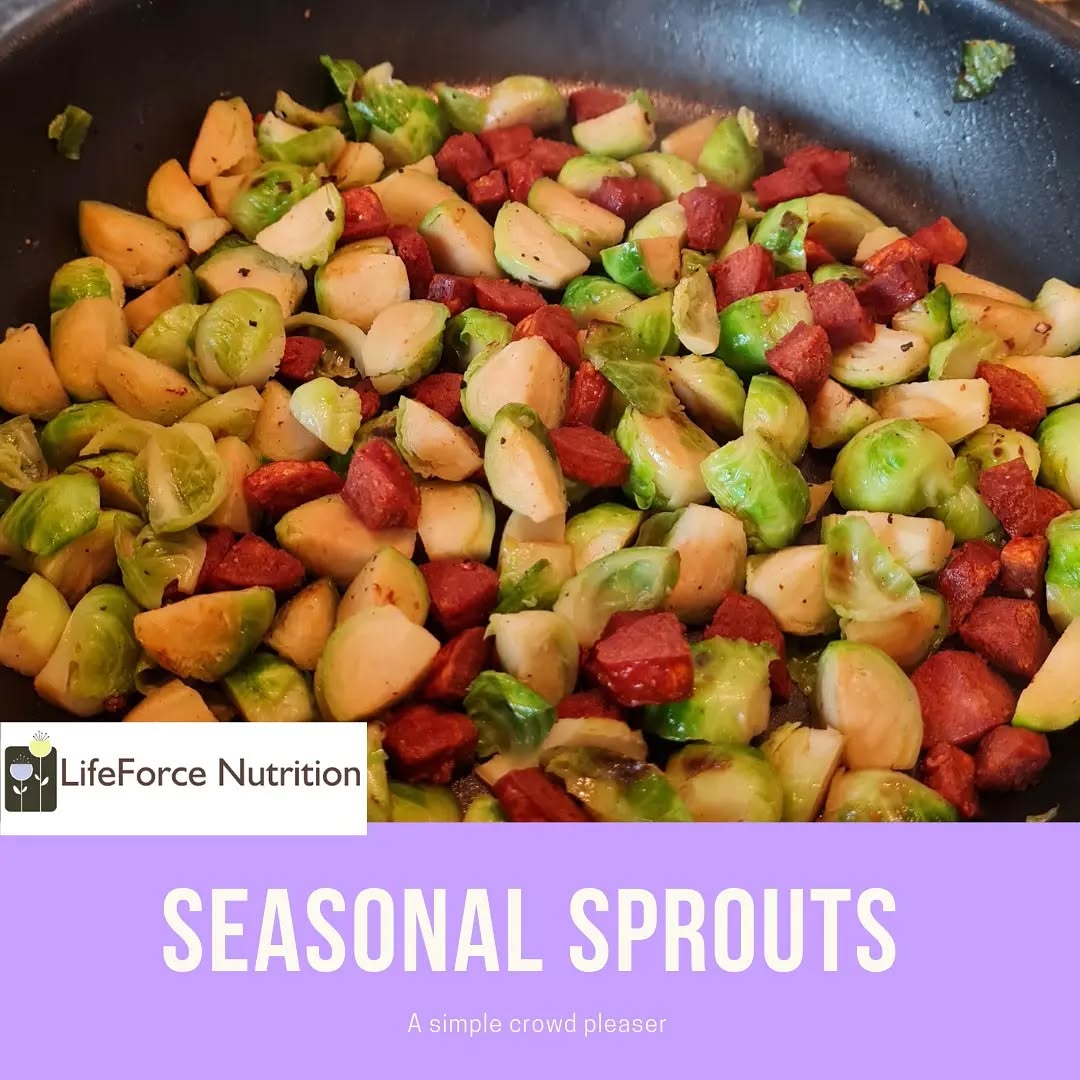 A simple recipe that will convince the most avid sprout hater that these little guys are magic!
Enjoy them while they're in season and remember to buy Irish βπ