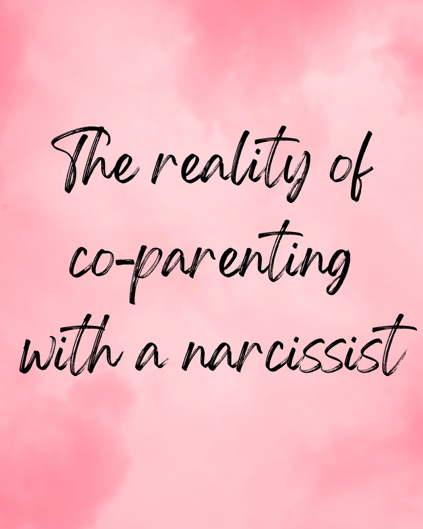 There’s a ton of content out there about divorcing a narcissist.
And for good reason, it’s a complete shit show and people need all the help they can get.
But what happens after the divorce is final?
What happens when the court orders you to co-parent with that person for years… sometimes a decade or more… until your children age out of the system?
That is a whole different beast.
Because co-parenting with a narcissist isn’t like normal co-parenting.
In healthy co-parenting dynamics, time eventually softens things.
The anger cools down.
Life moves forward.
You don’t have to like each other, but you can sit at the same table and make decisions for the well-being of your children.
When you’ve divorced a narcissist, that reset never comes.
The conflict doesn’t fade.
The power struggle doesn’t end.
And the child can slowly become the new tool in the dynamic.
This week I’m talking about something that doesn’t get discussed nearly enough:
What it actually feels like to co-parent with a narcissist long-term.
✴️ the constant competition
✴️ the subtle ways kids get pulled into the conflict
✴️ the rewriting of your child’s history
✴️ the exhaustion of holding stability when the chaos never fully stops
If this is the reality you’re living in, you’re not imagining it.
Follow along this week.
‼️ Disclaimer: this is for educational purposes only. None of what I share is legal or therapeutic advice, and it does not represent personal matters.