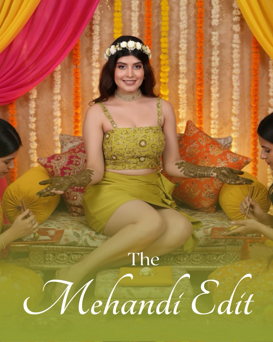 The Shades of Green Mehendi Collection by Namita Sharma Label celebrates tradition with a fresh, modern charm. 💚✨
Perfect for the bride who loves timeless grace with a hint of nature’s serenity.
Drape yourself in hues of prosperity, joy, and new beginnings this wedding season. 🌿
#NamitaSharmaLabel #MehendiLook #ShadesOfGreen #WeddingWardrobe #indianbridalstyle