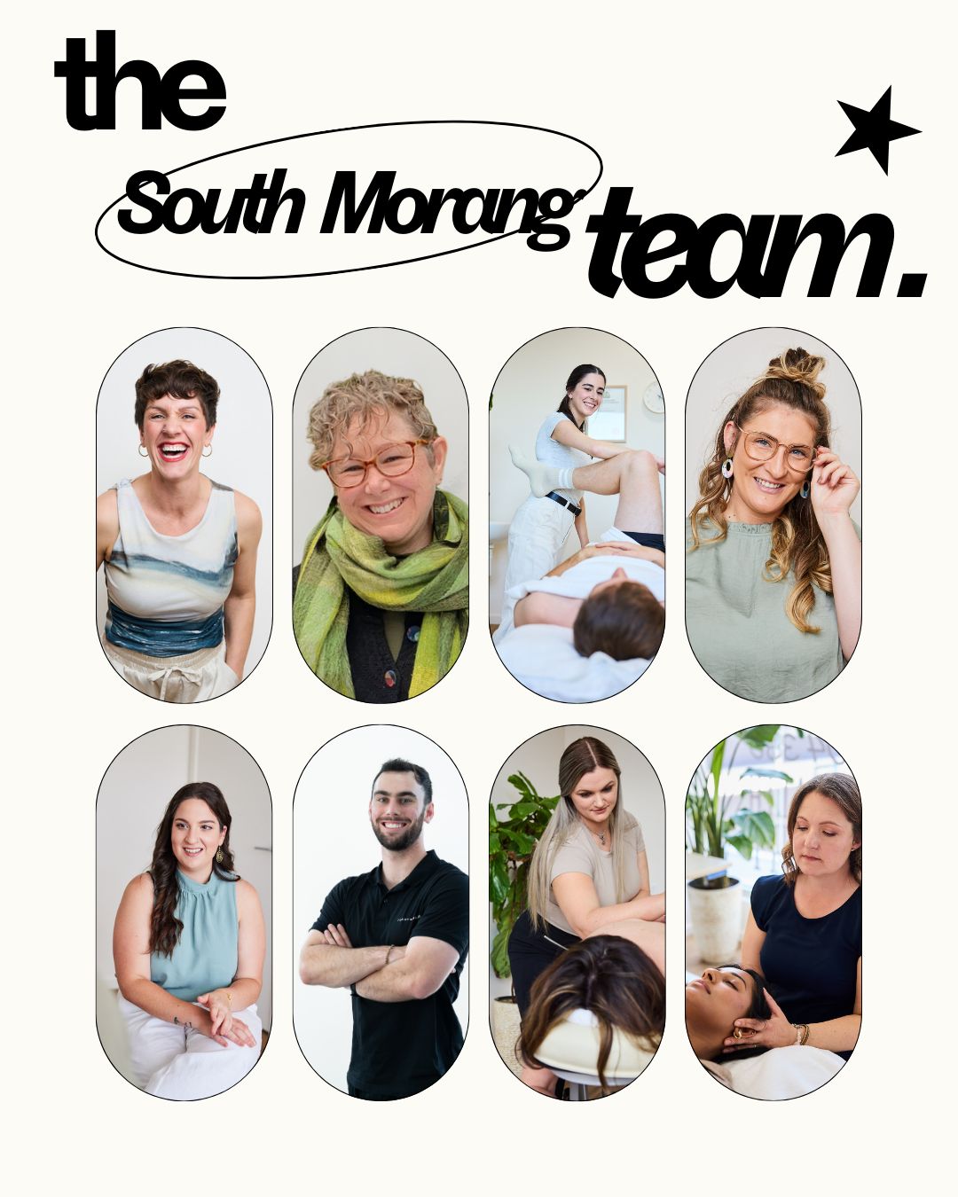 THE ORIGINAL WHOLE HEALTH TEAM
South Morang
The team that started it all: bringing experience, collaboration and great care to our local community.
_______
Dr Liz – Osteopath
Monday • Wednesday • Thursday • Saturday
Experienced hands-on care focused on helping you move better and feel stronger.
_______
Rebecca – Counsellor
Tuesday • Wednesday • Thursday
Supporting mental health, wellbeing and personal growth.
_______
Dr Jacqui – Osteopath
Monday • Wednesday • Thursday • Friday
Skilled, patient-focused care helping you recover, move and stay active.
_______
Dr Jess – Osteopath
Tuesday • Friday
Founder of Whole Health and clinician for complex cases.
_______
Dr Olivia – Osteopath
Tuesday • Friday • Saturday
Supportive, thorough care to help you move with confidence again.
_______
Dr Ryan – Osteopath
Wednesday
Helping you stay active, strong and performing at your best.
_______
Mel – Remedial Massage Therapist
Monday • Thursday • Saturday
Deep muscle recovery, release and relaxation.
_______
Dr Kirsty – Osteopath
Monday
Thoughtful, precise treatment with a focus on lasting results.
Whole Health Osteo & Rehab
Putting your body in good hands.