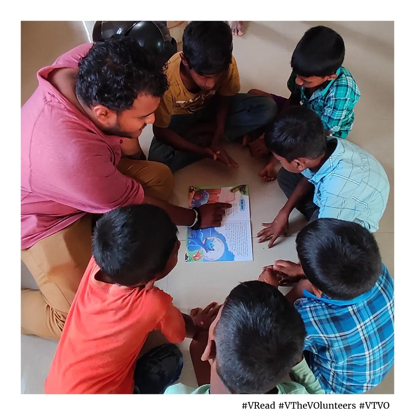 Between the pages of a book, we can become immersed in the lives of fictional characters and learn about a culture entirely different from our own. We can also learn new words and phrases, experience a range of emotions, and acquire skills and knowledge. VRead is an initiative under @vthevolunteers where Volunteers spend time in children home reading books to nurture the habit of book reading.
Here are our snippets from last volunteering.
#VRead #VTheVOlunteers #VTVO