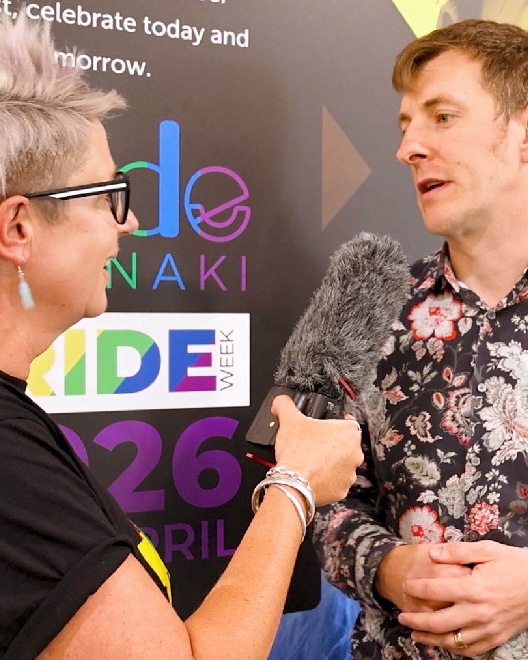 Anna talks with Ryan from Centre City Shopping Centre about the importance of supporting and showcasing the Pride Wall installation, highlighting how it celebrates our rainbow community and local history.
#taranakiprideweek2026 #pridetaranaki #centrecitynewplymouth