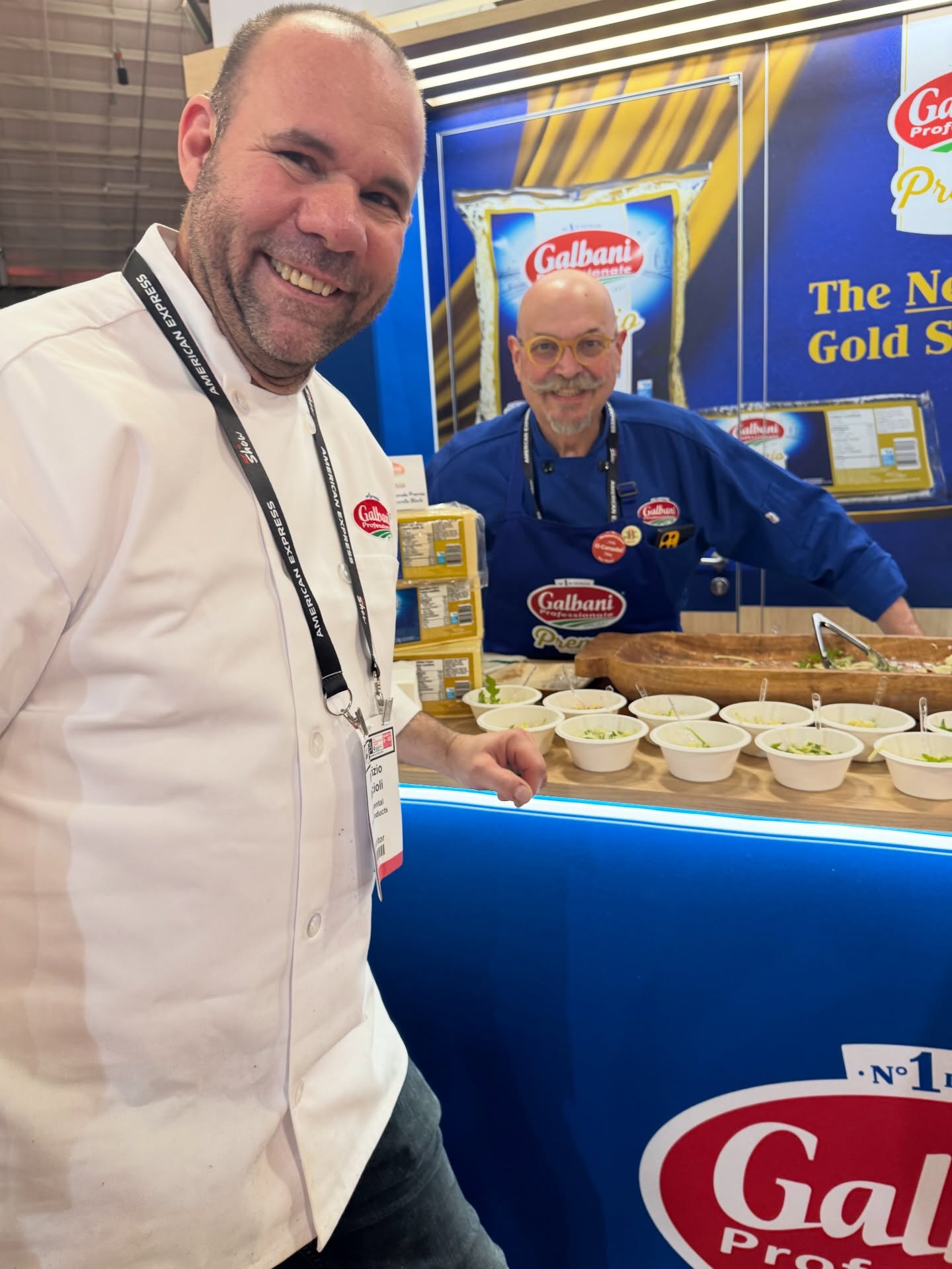 Two chefs. One quick break. 🍕🇮🇹
Even at the busiest moments of the show, it’s always special to pause for a moment with fellow chefs who share the same passion for great food.
Chef Maurizio and Chef Massimo taking a quick break at the booth while representing Galbani and Lactalis Canada at the RC Show.
Behind every great pizza is a team of people who love what they do — and a lot of mozzarella. 😉
Always grateful for the friendships, the conversations, and the incredible food community that brings us all together.
#PizzaLife #ChefsOfInstagram #RCShow #Galbani #PizzaPassion FoodCommunity ItalianFoodCulture ChefLife FromItalyWithLove PizzaFamily 🍕