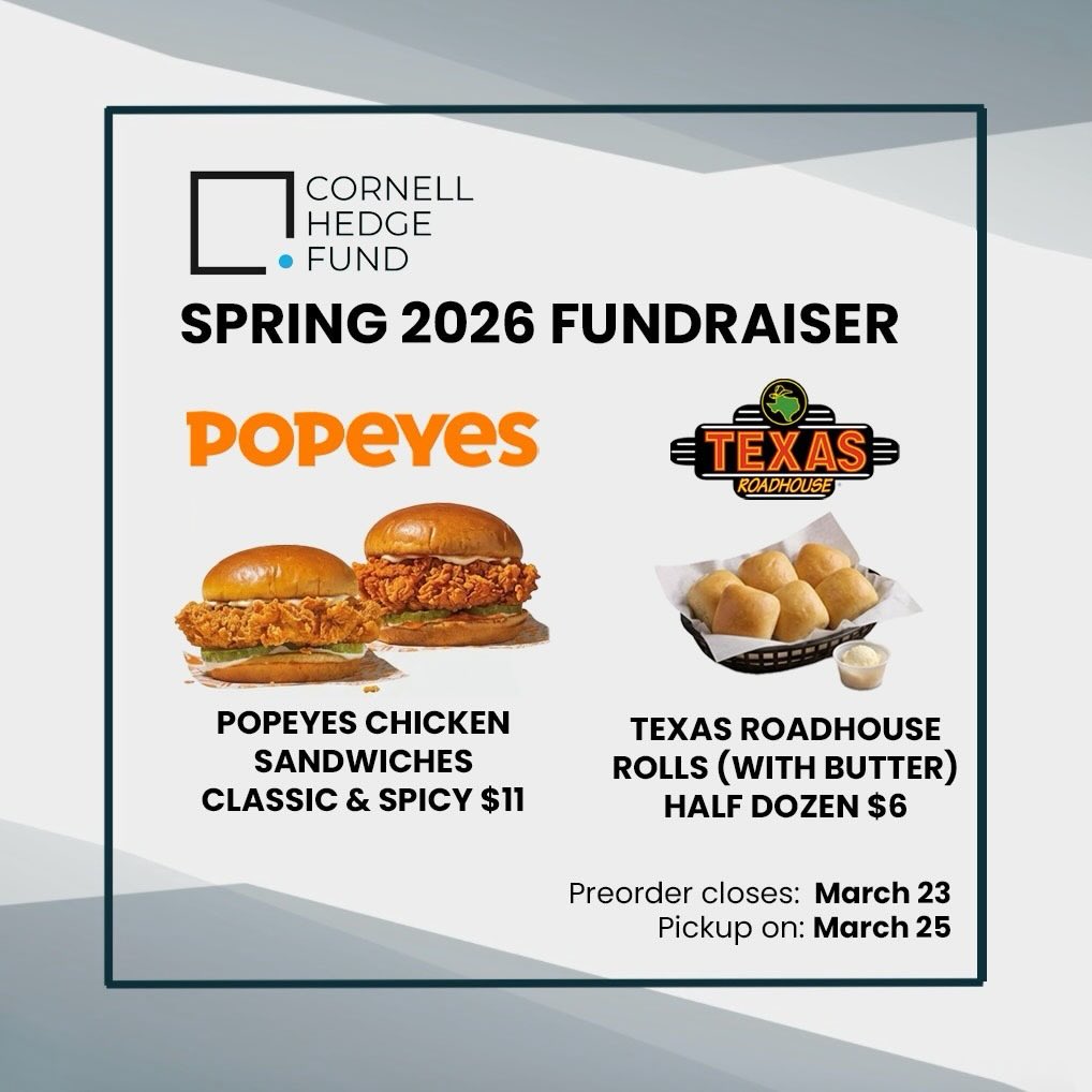 CHF Spring 2026 Fundraiser is now live!
Popeyes Chicken Sandwich (Classic or Spicy) – $11
Texas Roadhouse Rolls (Half Dozen with Cinanamon Butter) – $6
We are accepting pre-orders until EOD March 23.
Pickups will take place on March 25.
Pre-order using the link in our bio or at this link:
https://docs.google.com/forms/d/1R6ywKNBYHUYBN2GX6U6-ASS76GKjOoTUATVM94nFVKw