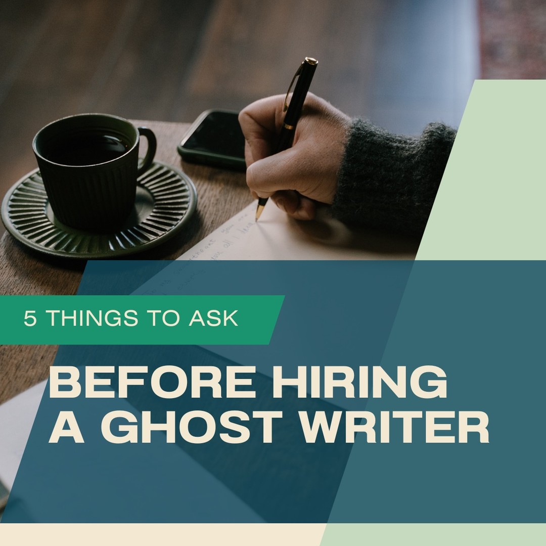 Thinking about hiring a ghostwriter?
Here are 5 questions to ask yourself before you take the plunge! ✍️
🔹 What's Your Goal?
Are you looking to write a book, create blog posts, or develop marketing materials? Knowing your end goal will help you find the right fit.
🔹 What's Your Budget?
Ghostwriting can vary greatly in cost. Determine what you’re willing to invest to ensure you find a writer within your budget.
🔹 What's Your Timeline?
Do you have a tight deadline, or are you flexible? Make sure your ghostwriter can meet your schedule.
🔹 Can They Match Your Style?
Your content should reflect your unique tone and personality. Ensure your ghostwriter can accurately capture how you want to sound.
🔹 What’s Your Level of Involvement?
Do you want to be hands-on with regular updates, or are you looking for someone to take the reins? Clarify this with your ghostwriter upfront.
Choosing the right ghostwriter can make a huge difference in bringing your ideas to life.
Ready to get started? Let’s talk!
#ContentMarketing #CopywritingCommunity #ContentStrategy #FreelanceWriter #EcoFriendlyWriting #SustainableContent #ContentWriters #WritingCommunity #CreativeWriting #DigitalMarketing #ContentIsKing #ContentCreators #MarketingTips #ContentDevelopment #SEOContent #ContentIdeas #BrandStorytelling #ContentExpert #ContentManagement #ContentGoals