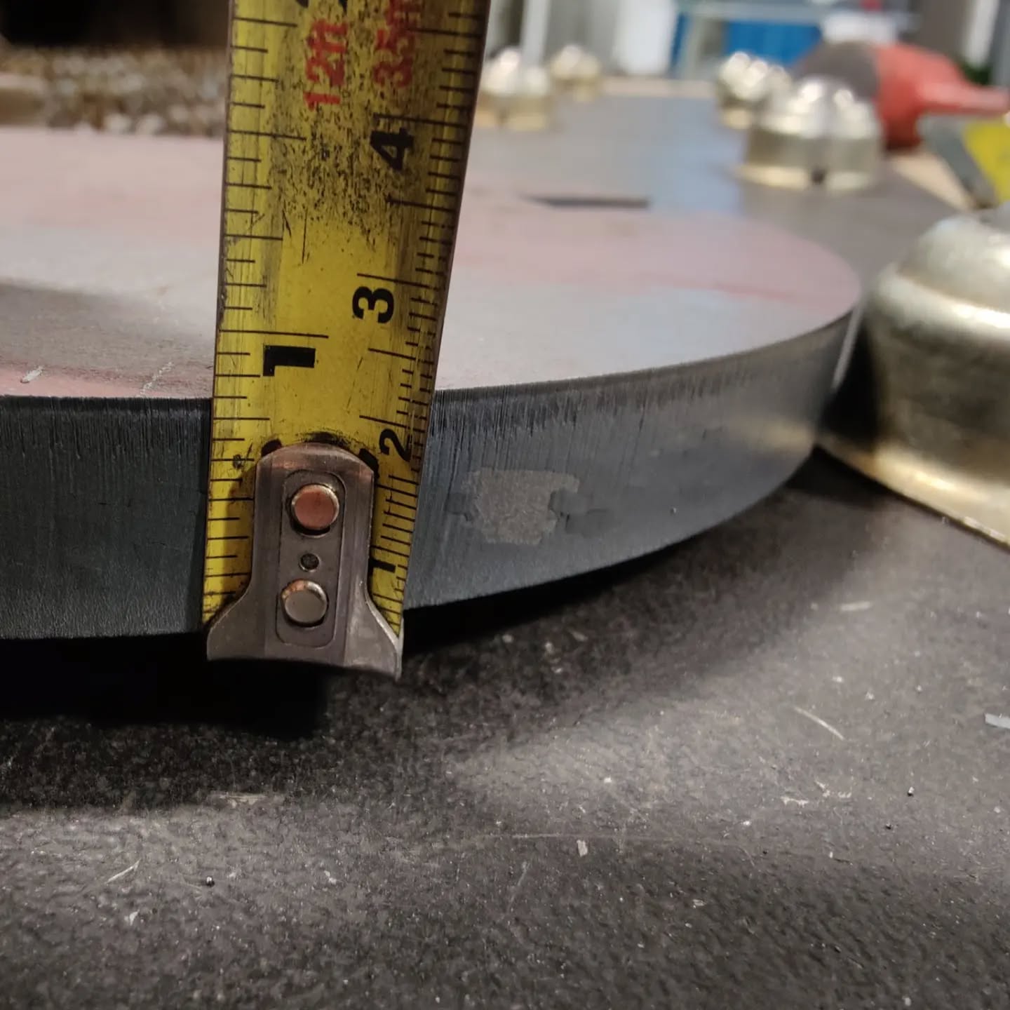 Precision cut 3/4" plate. Lasers are incredible machines.
