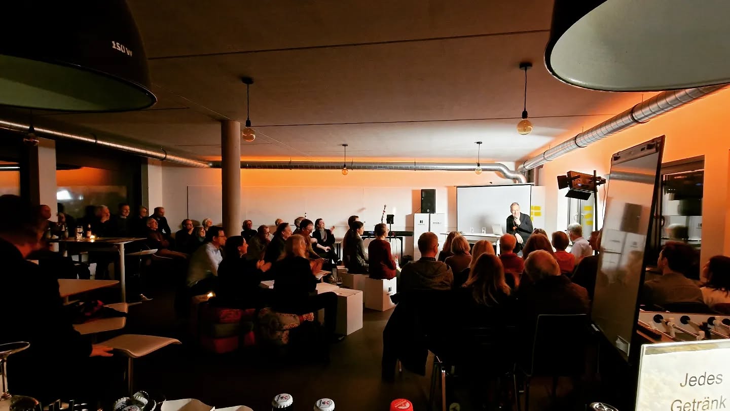 Volker Bergmeisters Night Talk in der neuen Schmiede @echtland_coworking .