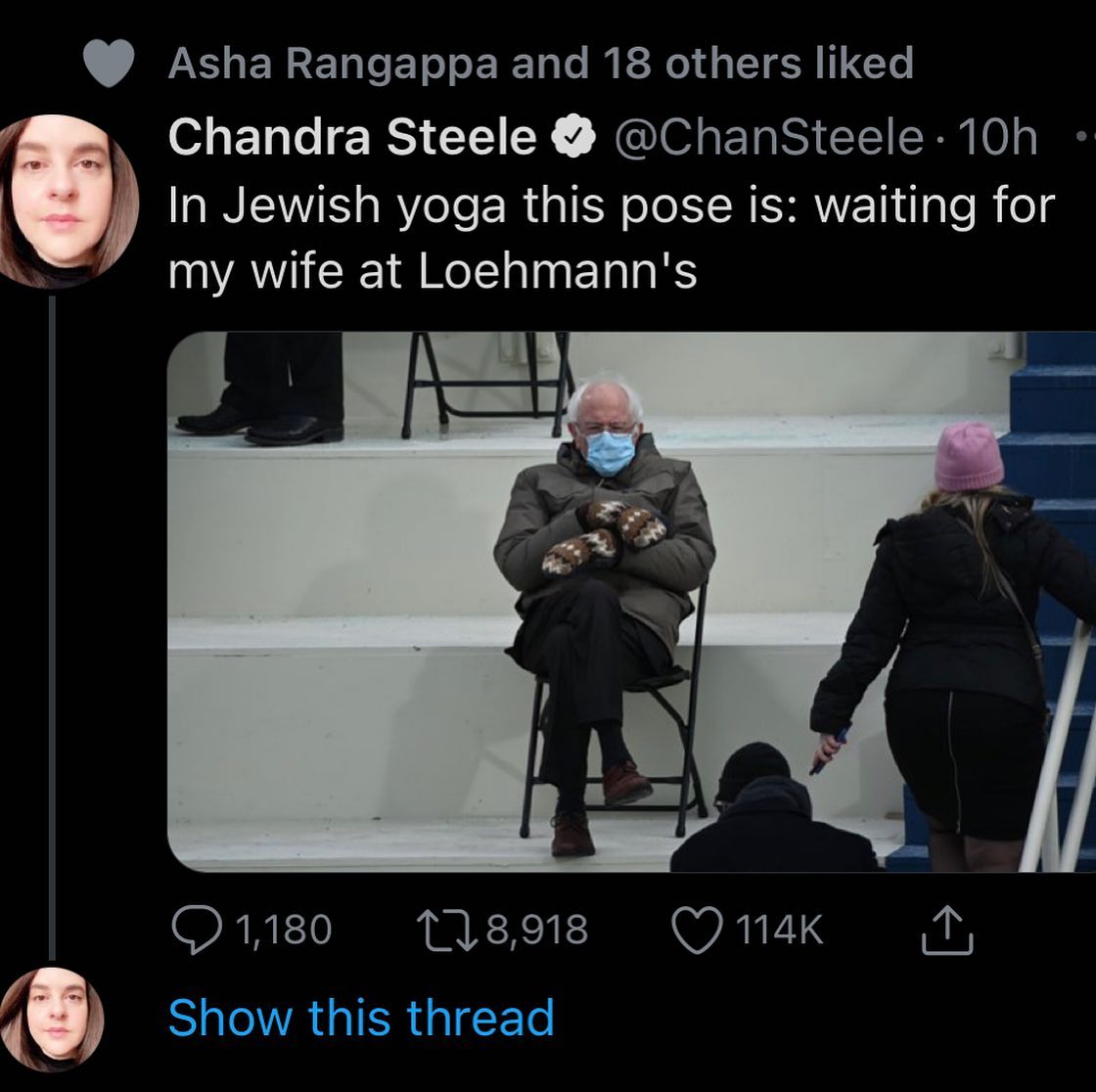 All of these are ::chef’s kiss:: #BrrBernie #Mittens #bidenharrisinauguration 🤣🤣