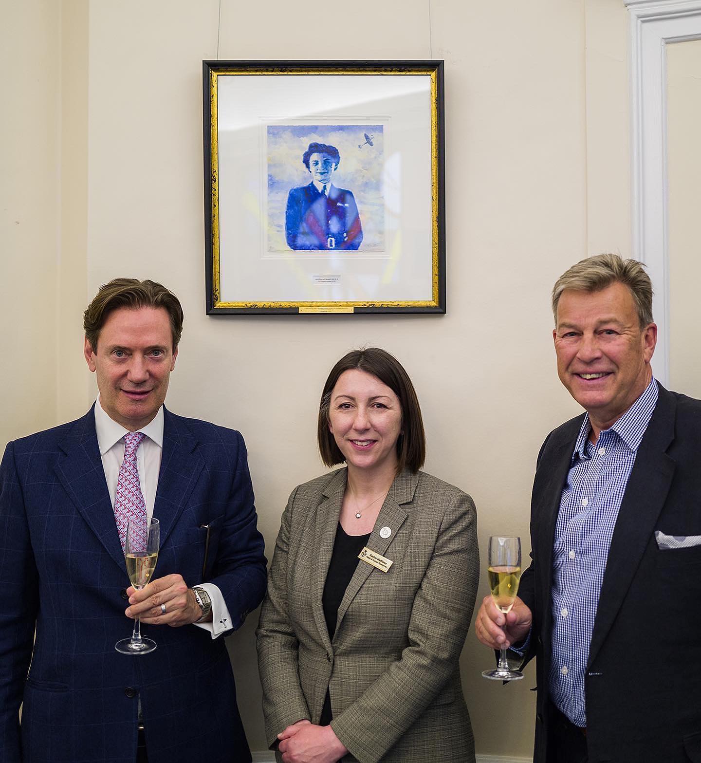 A painting of the heroine aviatrix pilot of the Air Transport Auxiliary (ATA), 22-year-old Molly Rose, whose incredible story features in the new book Attagirls, was officially unveiled at The RAF Club, Piccadilly, London. The Attagirls screenplay writers Paul Olavesen-Stabb and RAF Squadron Leader (RTD) Andrew Rawcliffe spent many hours researching the story in the library of the RAF Club Library and commissioned the painting by iconic British artist Jeremy Houghton to the Club as a thank you. Said Paul: “The RAF Club’s raison d’être is synonymous with the story of Molly and the ATA - love of country and courage under pressure. The painting conjures up the very Spirit of Freedom which was the code of the ATA, and which is apparent throughout the Club itself. We are delighted that Molly has found a place on the Club’s hallowed walls amongst the company of friends.” Aetheris Films is seeking co-production partners for the creation of the feature film. @aetheris_uk @mollyrosepilotscholarship @artistjeremyhoughton @marshall_adg @cambridgeaeroclub @royalairforceclub @paulolavesenstabb #inspiringwomen #empoweringwomen #womenempowerment #womensupportingwomen #inspiring #womeninspiringwomen #womeninbusiness #motivation #inspiration #strongwomen