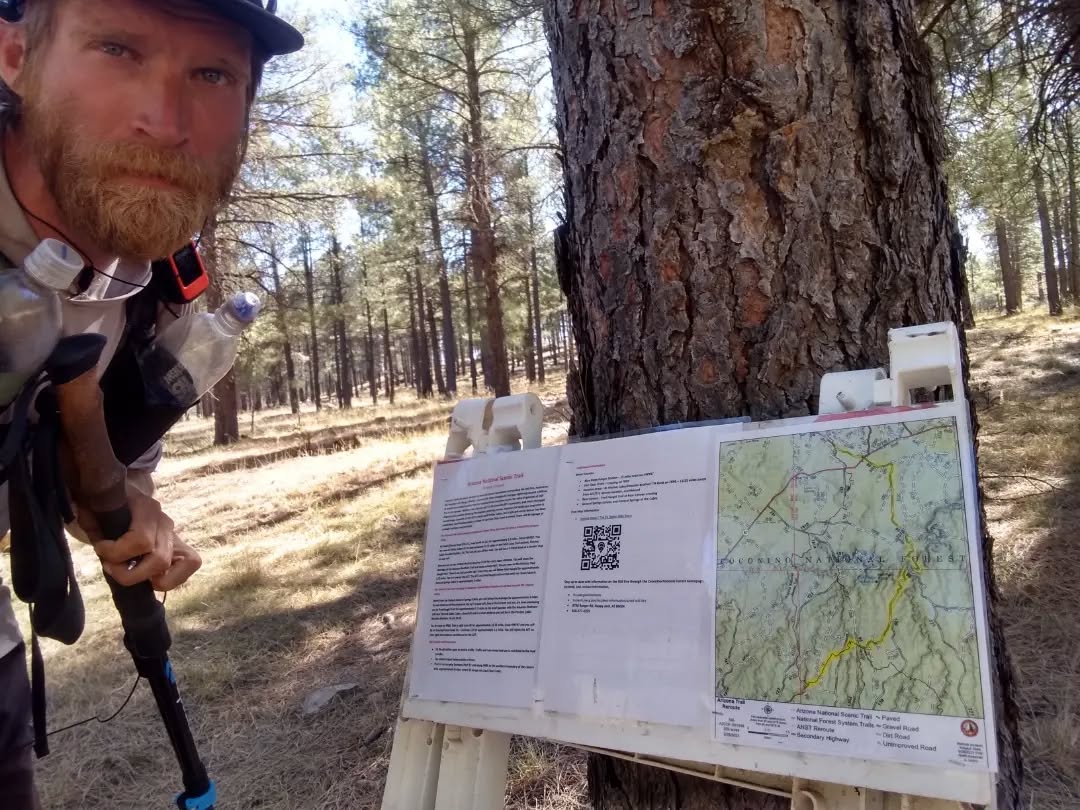 Arizona Trail Unsupported
Day 9 - 38 miles
Day 10 - 40 miles
Fire Detour: 13.5 miles of the AZT are closed due to the still Fire, so I took the official detour which was 2.5 miles longer with a few hundred extra feet of elevation gain. Not bad at all as far as fire closures go.
Also had a short staring contest with a ringtail. Cute little things.
#fkt #arizonatrail #thruhike