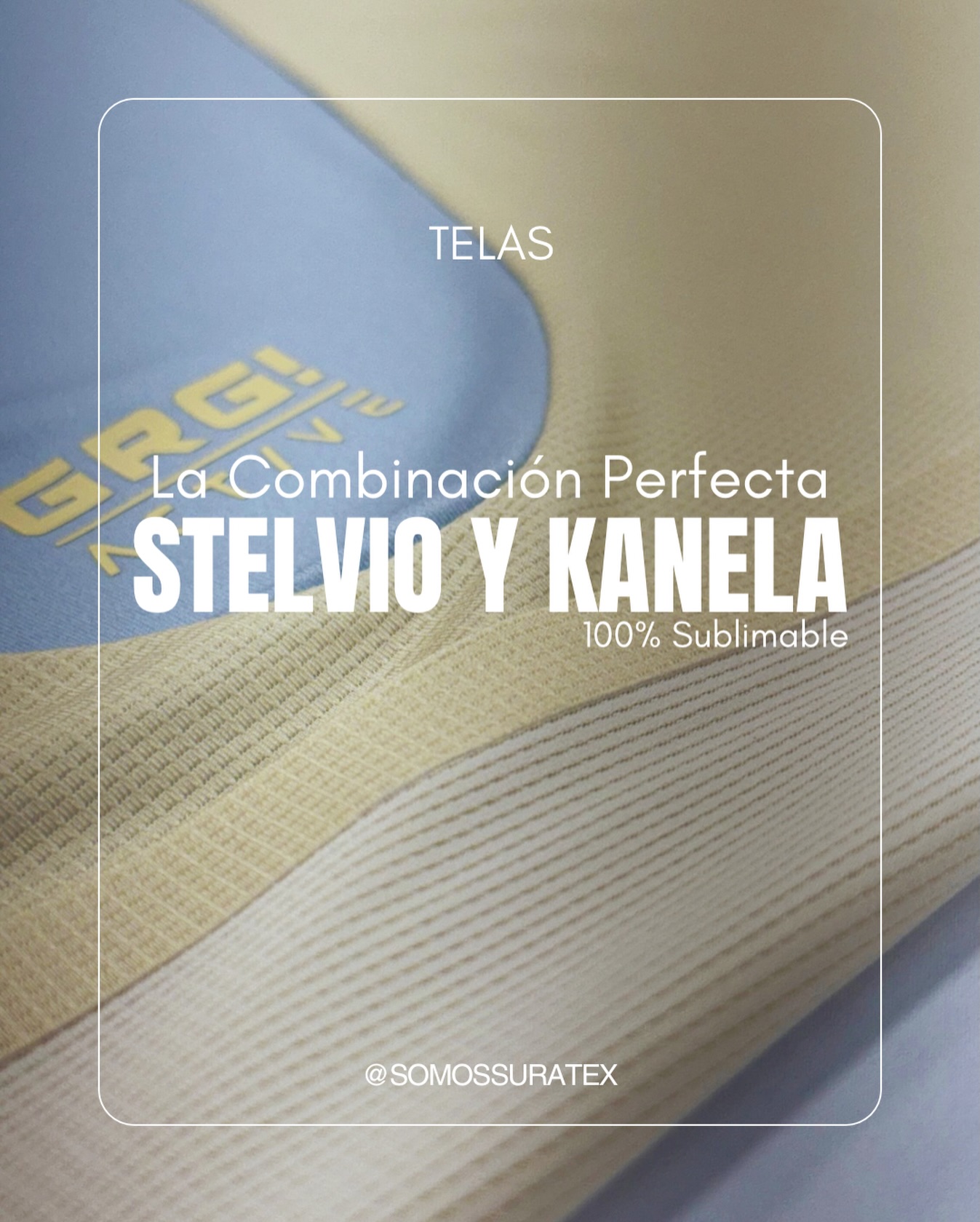 Detrás de una gran prenda…
siempre hay una gran tela.
La combinación de Stelvio y Kanela
está pensada para proyectos deportivos que necesitan sublimación intensa, comodidad y presencia visual.
Perfectas para desarrollar:
🏃 Running
🚴 Ciclismo
🏋️ Training
👕 Colecciones deportivas
Si tienes una marca de ropa o estás desarrollando una colección, esta combinación puede ser ideal para tu proyecto.
📩 Escríbenos y conoce más sobre estas telas.