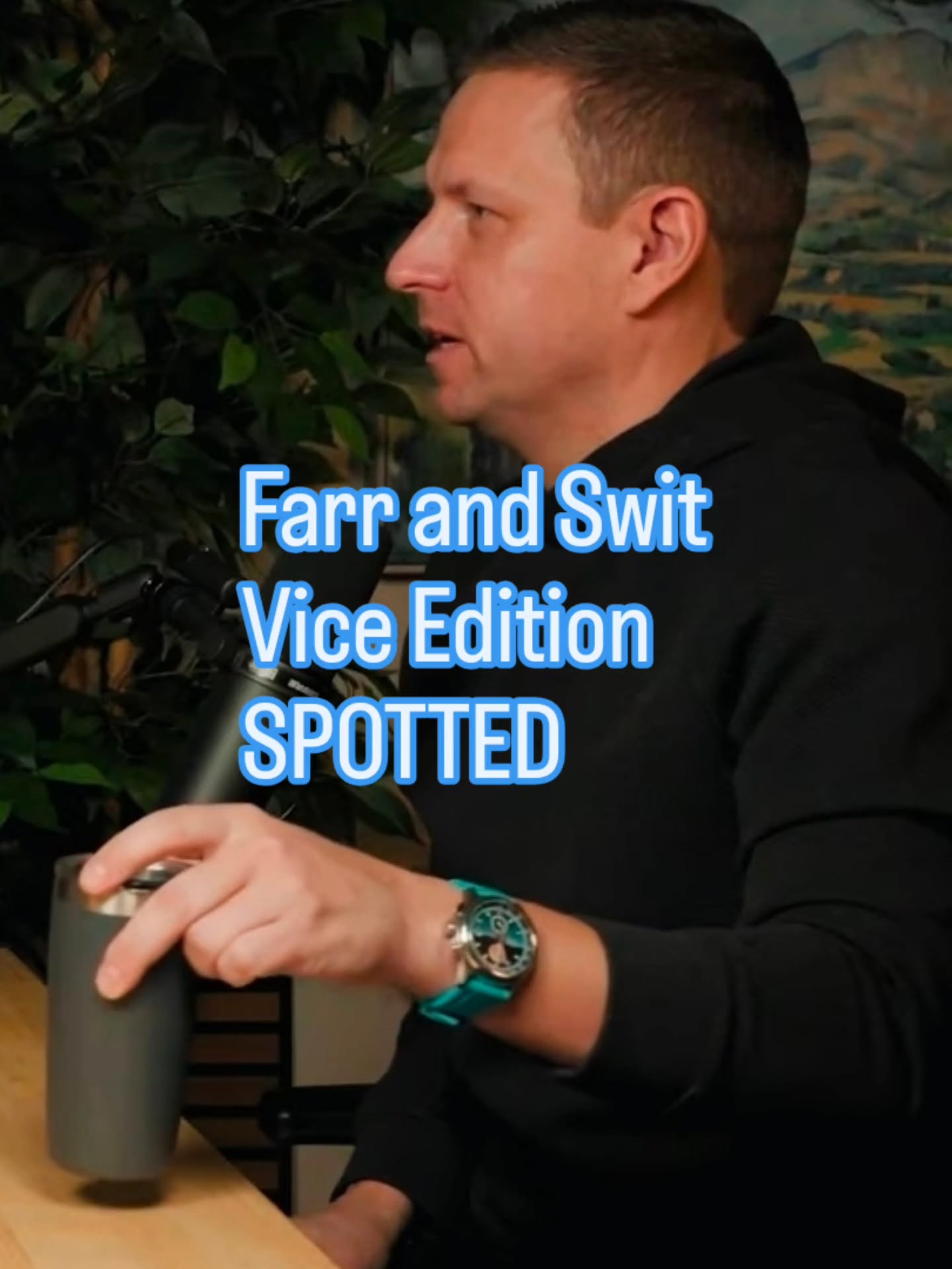 Vice Edition Spotted!
Joe Barron, founder of @graymattersgames was wearing his Vice Electric Blue watch while on the Founder Talk Podcast with @alex_b_sheridan
Its a great listen! Link in bio to see the full interview.
Glen Ellyn local, Joe, started a board game company from scratch and has been putting hits year after year. He shares some great stories about being an entrepreneur and navigating the game world.
They are all fun but I personally love Slip It In! Its a game where you get cards with ridiculous sayings that you try to Slip into conversation without getting caught. We play it at family parties and even did a multi month game with my wife and kids.
Joe had also been a great mentor for myself and others at @innovationdupage
#founder #smallbusiness #localbusiness #glenellyn #chicago