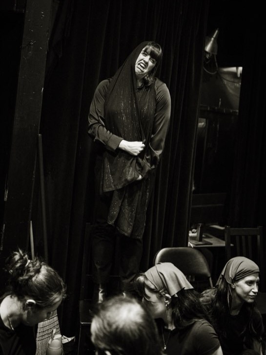 Man, I wish I knew how to be normal- come watch me play my dream “dream ghost”: Fruma Sarah (and also Yente) in a staged reading of Fiddler on the Roof this Sunday at the @smplayhouse