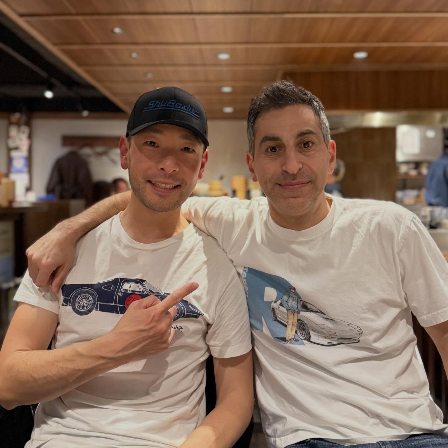 Finally I had a chance to meet up with one of my oldest friends on his home turf in Japan! If you don’t know who he is follow @shuboxinc for amazing Japanese racing content. After dinner he showed me his runabout for Tokyo and then once I got to Umihotaru PA after our meet up I saw the same style car he owned when I first met him! What a great night! Thank You Shu for your hospitality!