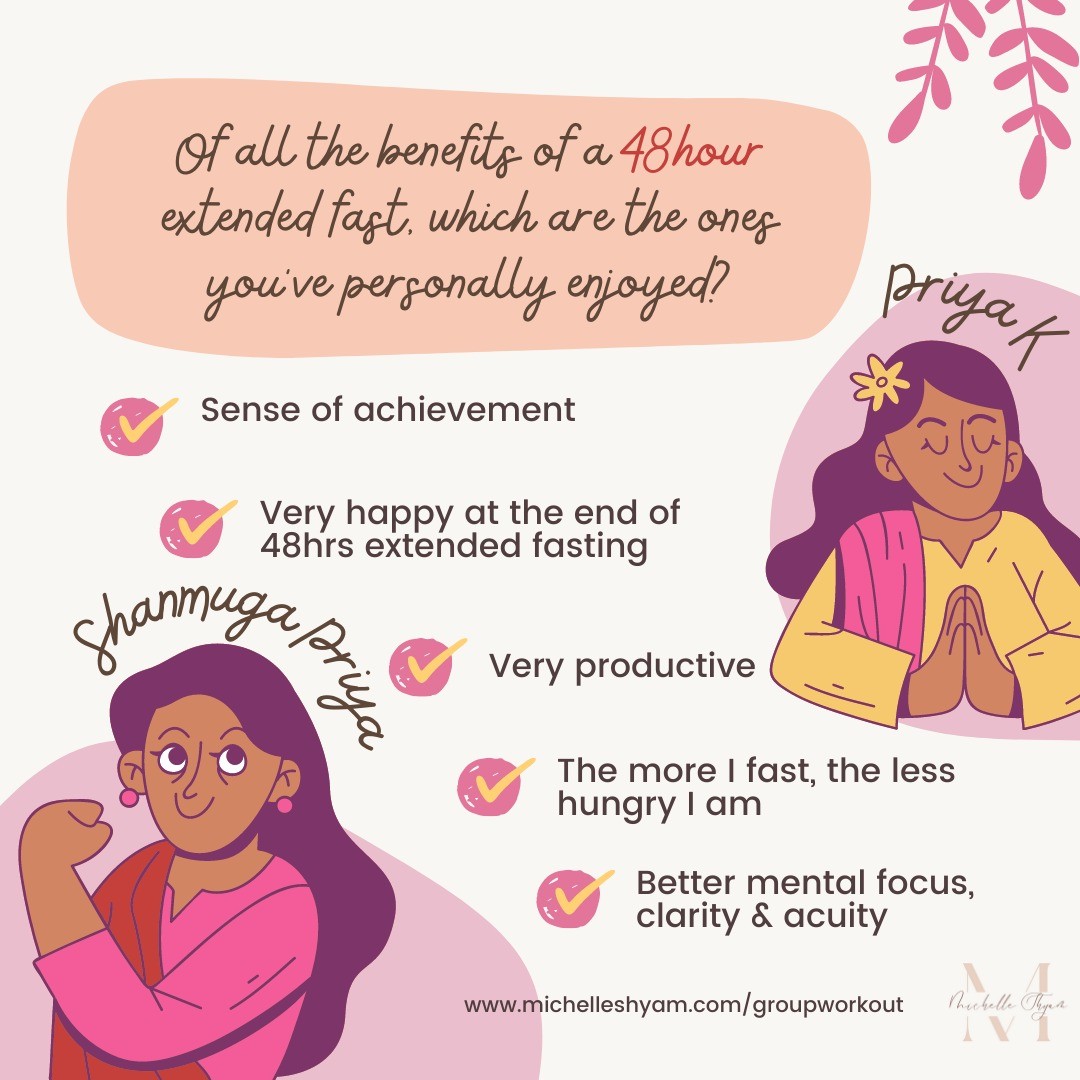 #extendedfasting #whyfast #lifeinthefastinglane #michelleshyam #waterfast #autophagy #mentalhealth #fatloss #ketosis
To get started on your extended fasting journey, download my free 4 weeks step-by-step guide on Intermittent fasting www.michelleshyam.com/reset30