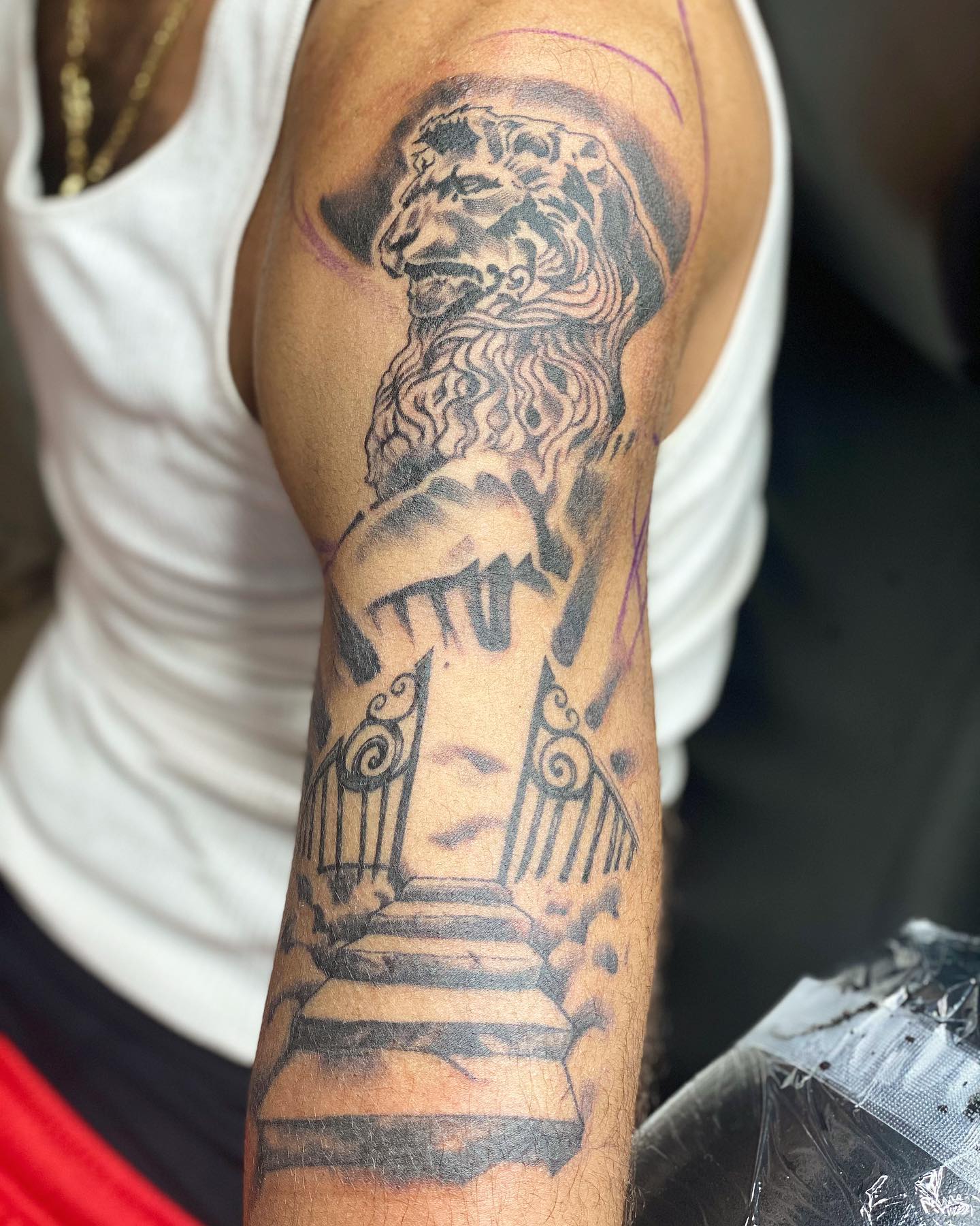 Lionsgate 🦁 #lavanwrighttattoos