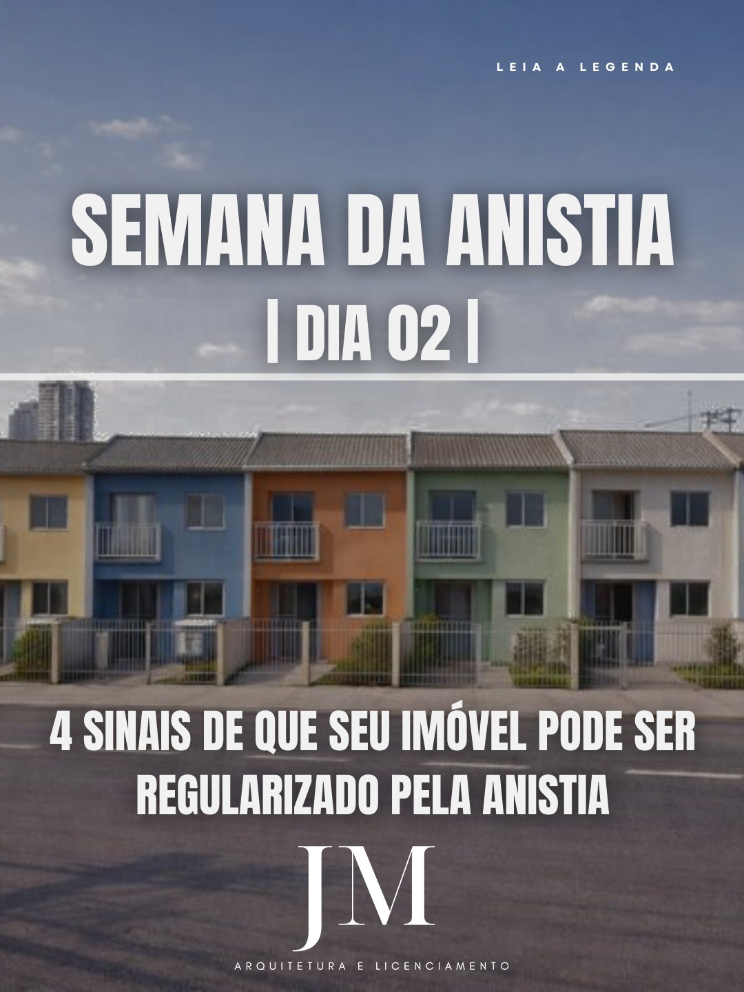 Alguns imóveis apresentam características que indicam possibilidade de regularização pela Anistia.
Entre os casos mais comuns estão:
- ampliações feitas ao longo dos anos sem aprovação (até 2014)
- alterações na construção em relação ao projeto original (até 2014)
- divergência entre a área construída e o cadastro do imóvel
- construções antigas que nunca passaram por regularização
Na cidade de São Paulo, a análise desses casos ocorre dentro dos critérios definidos pela Lei nº 17.202/2019.
Mas é importante lembrar que nem todo imóvel com irregularidade consegue se enquadrar na Anistia.
Cada situação precisa de avaliação técnica.
Durante esta semana vamos explicar melhor quando a regularização pode ser possível e quando não é.
Envie ANISTIA no direct que eu te explico o que vale a pena analisar antes de iniciar qualquer processo.
#regularizaçãodeimóvel #anistiadeimoveis #imovelirregular
#regularizaçãosp #imóvelregularizado