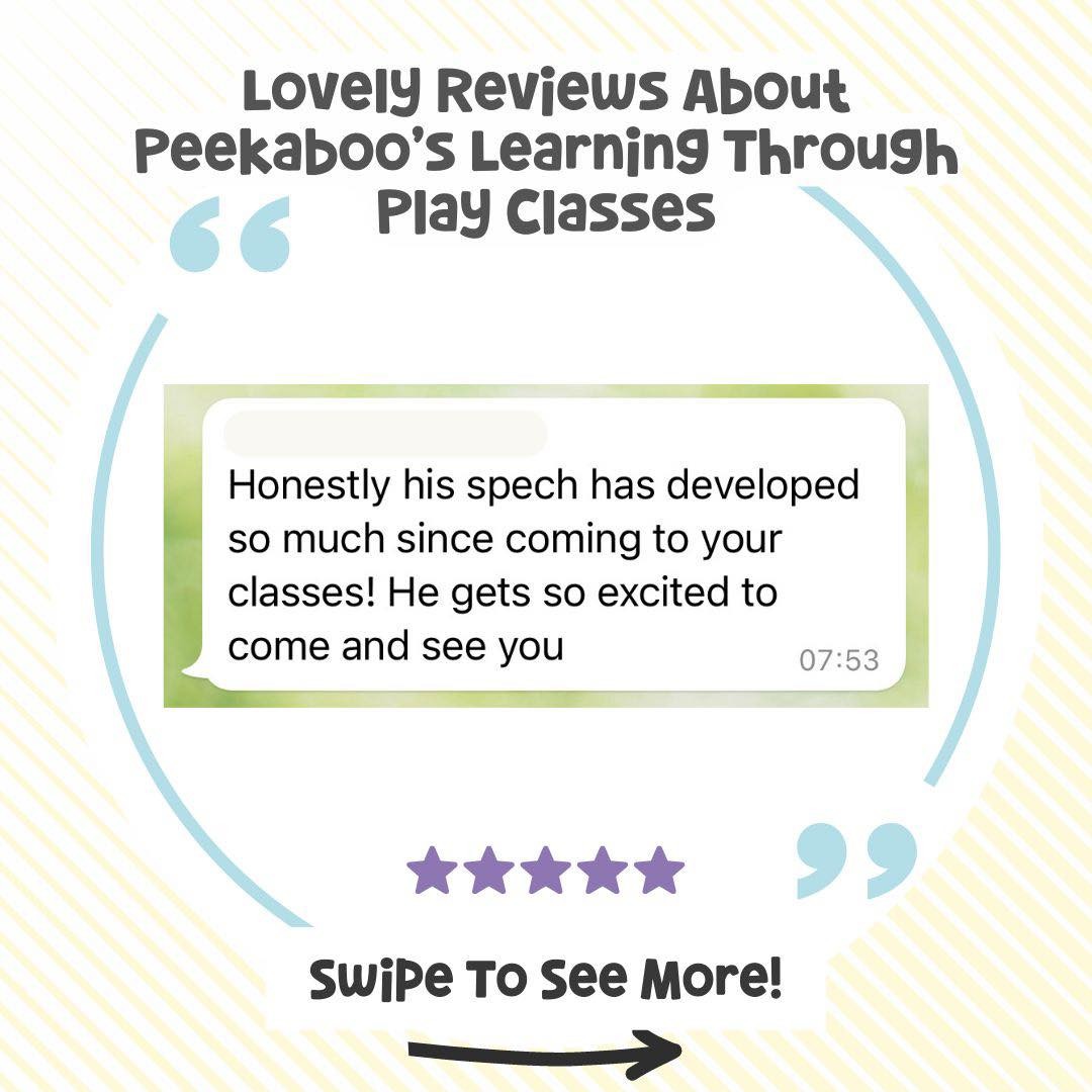 🥰 Lovely Reviews! Thank you so much @hatsy_nakum and @bigrobbbbbb
🙏 I love getting feedback from the lovely parents that attend my classes!
💜 It really makes my day!
🙌 Not only are my Peekaboo classes great for developing your child’s speech and language, they also help develop other skills needed for their early phonics learning, including;
🌟 Fine Motor Skills
🌟 Communication
🌟 Introduction Of New Sounds.
To book for this week’s class (Friday 30th September) and help your child to build their phonics skills in a fun and engaging way, follow the link in my bio
📍Victory Hall, Chigwell
⏰ 10-10:45
🧸 17 months-4 years old
💫 Please note, pre-booking is essential before attending any Peekaboo Learning classes.
.
.
.
#positiveparenting #phonicslearning #phonicsfun #learningthroughplay #phonics #letthemplay #messyplay #creativeplay #thankyou #lovelyreviews #reviews #childdevelopment #developwriting #developfinemotorskills #developspeechandlanguage #eyfslearning #buckhursthillmums #redbridgemums #hainaultmums #loughtonmums #essexmums #wooodfordgreenmums #chigwellmums #eppingmums #woodfordmums #thingstodoinchigwellforkids