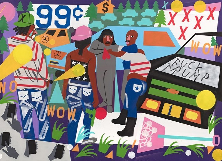 This #BlackHistoryMonth artist showcase spotlights great painters, printmakers and sculpters who broke through boundaries and brought visual art forward!
1) Nina Chanel Abney (@ninachanel) is a contemporary artist currently based in New York City. Her work blends representation and abstraction while broaching subjects such as race, politics and art history.
2) Devan Shimoyama (@devanshimoyama) is a contemporary visual artist known for their mixed mediums in work, they are inspired by black, queer and male bodies.
3) Archibald Motley was a visual artist best known for his colorful depictions of the African American experience in Chicago during the 1920s-1930s
4) Nancy Elizabeth Prophet was an artist of African American and Native American descent best known for her sculpture. She was the first black graduate of Rhode Island School of Design
5)Jacob Laurence was a painter best know for his portrayal of African American historical subjects and contemporary life. His work is inspired by the colors of Harlem and is referred to as “dynamic cubism”.