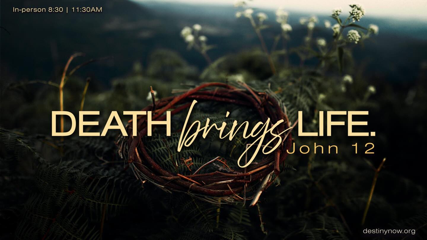 EASTER reminds us that sometimes death brings life. The Easter story includes sorrow, but it doesn’t end there. What felt like the end became the beginning. Join us this Sunday at Destiny Now Church as we celebrate great HOPE! —> 8:30am & 11:30am! #betterTogether #destinynow