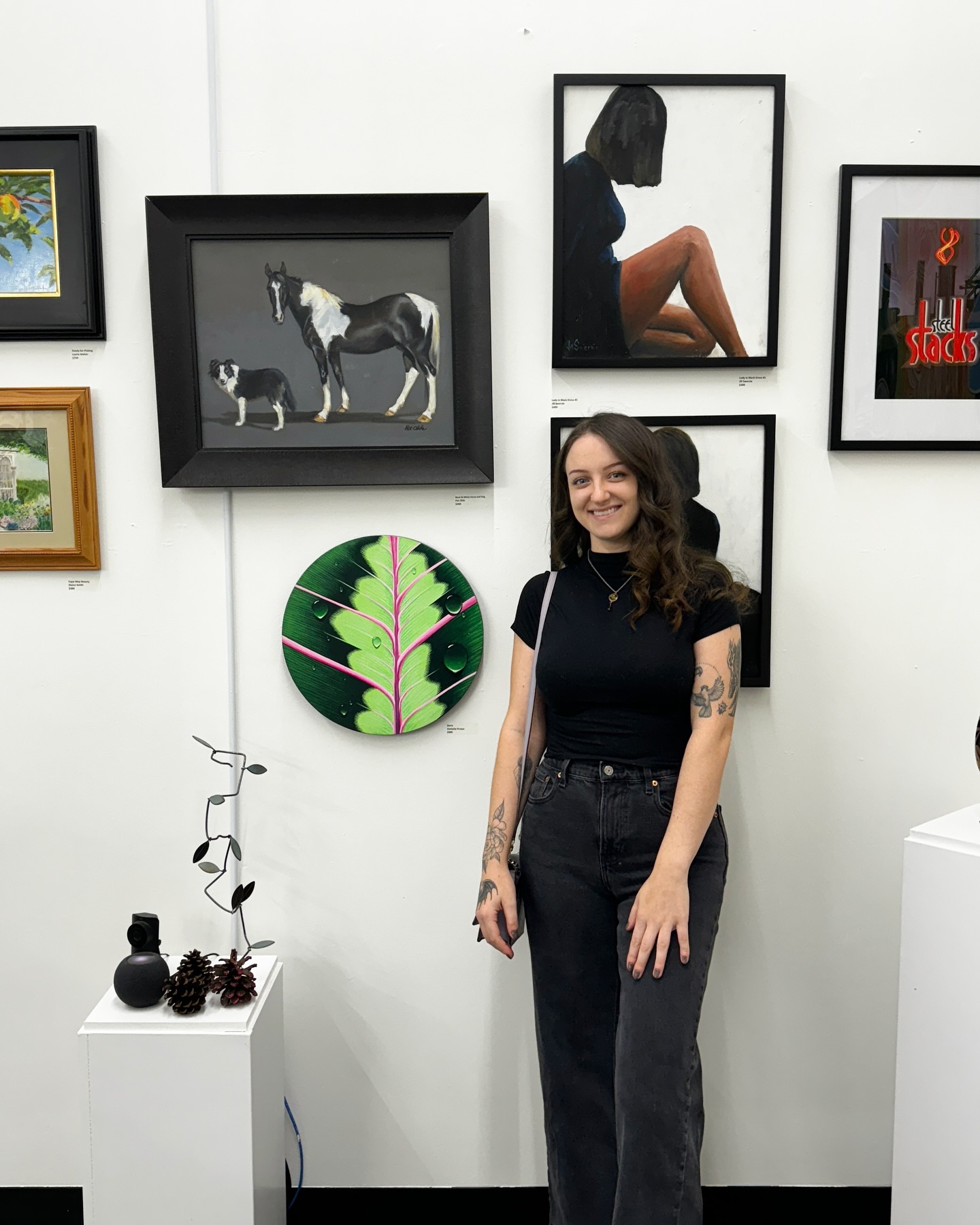 Yesterday I attended an inspiring show at @whitespaceartevent. Putting myself and my work out there never gets any less terrifying, but everytime, I’m reminded of how crucial it is to show up.
Can’t wait to see what my life and art looks like in 2050!