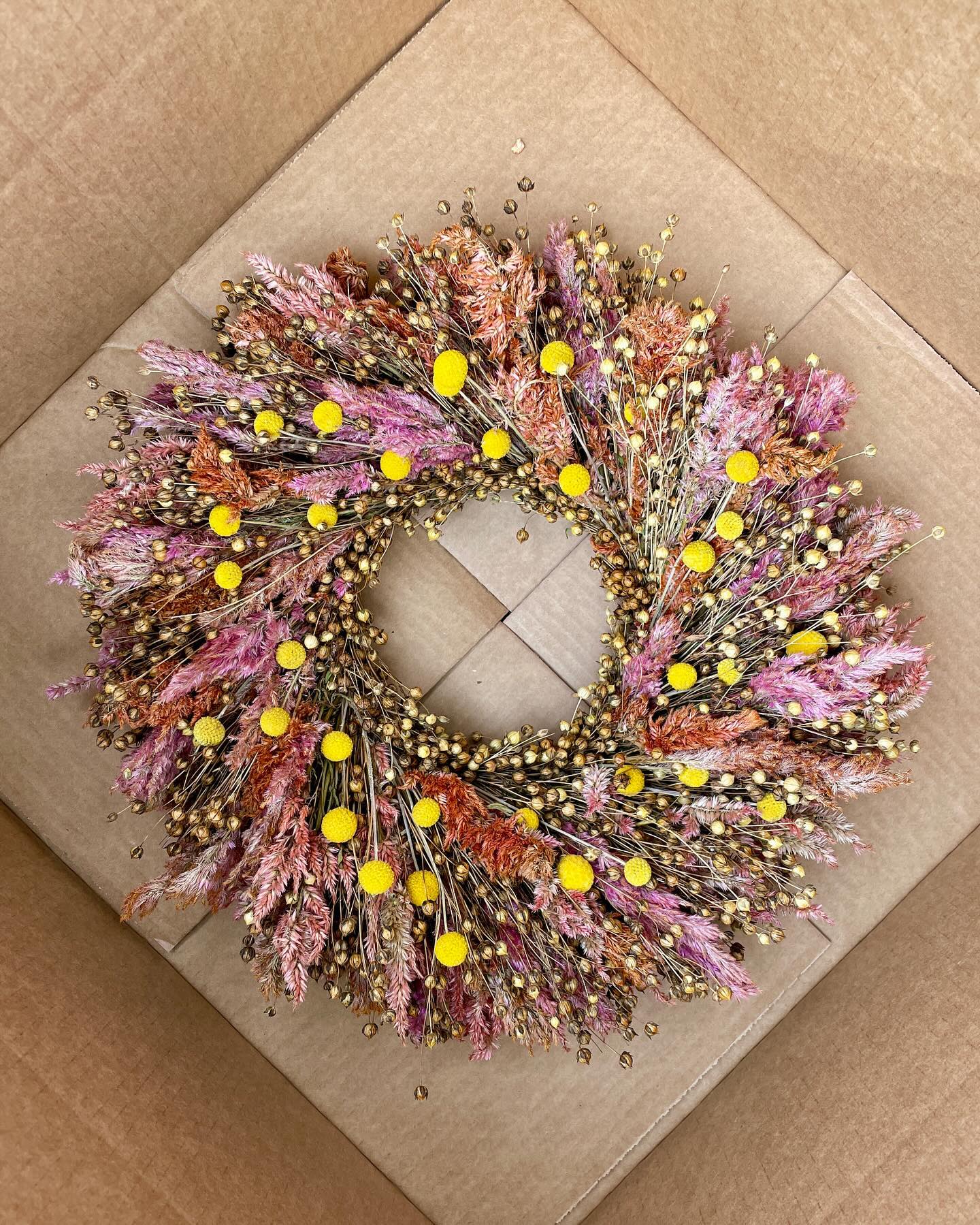 Find us in Healdsburg at the Holiday Makers Market at Barndiva this Sunday, December 8th! We’ll be decking the front of the barn with dried floral wreaths made from our summer harvest, and setting up inside with chili powders, hot sauces, and more farm-grown good stuff! Keep your dollars local this holiday season with this really excellent group of makers. See you there!