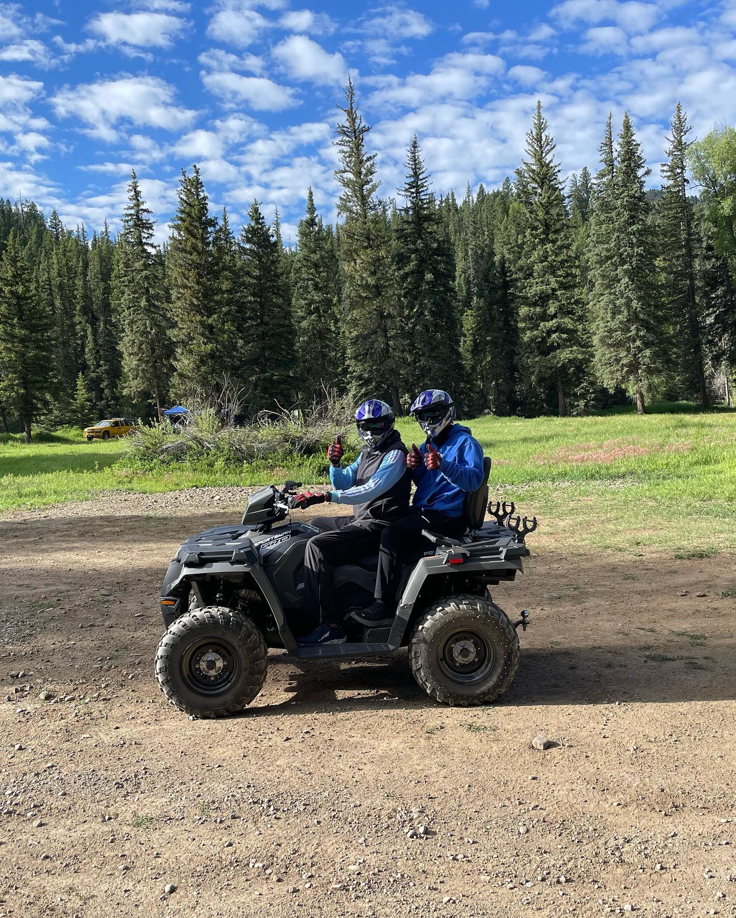 Work hard, adventure harder 💪 #atv #adventure #nature #naturephotography #colorado #atvlife #atvriding #atvride #familytime #atvrentals #polaris #polarissportsman #pagosahotspringsresort #pagosaspringsco #pagosahotsprings #pagosa #pagosasprings #pagosaspringscolorado