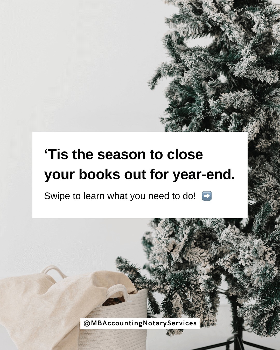 💾 SAVE this post before you scroll any further!
If you're a business owner who does their own books, you need to do these things before you can be DONE with your bookkeeping for 2024.
Feeling a little overwhelmed by all the steps? 😅
I can help you close your books out for year-end and keep your tax accountant happy!
#VirtualBookkeeping #RemoteBookkeeper #BookkeepingPro #Bookkeeper #BookkeepingTips #Accounting #Bookkeeping #CloudBookkeeping #BusinessOwner #EntrepreneurLife #Entrepreneurship #SmallBiz #TaxTips
#SmallBusinessBookkeeper #JohnsonCitybookkeeper #JohnsonCityaccountant #Tennesseebookkeeper #TNaccountant #MBAccountingNotaryServices