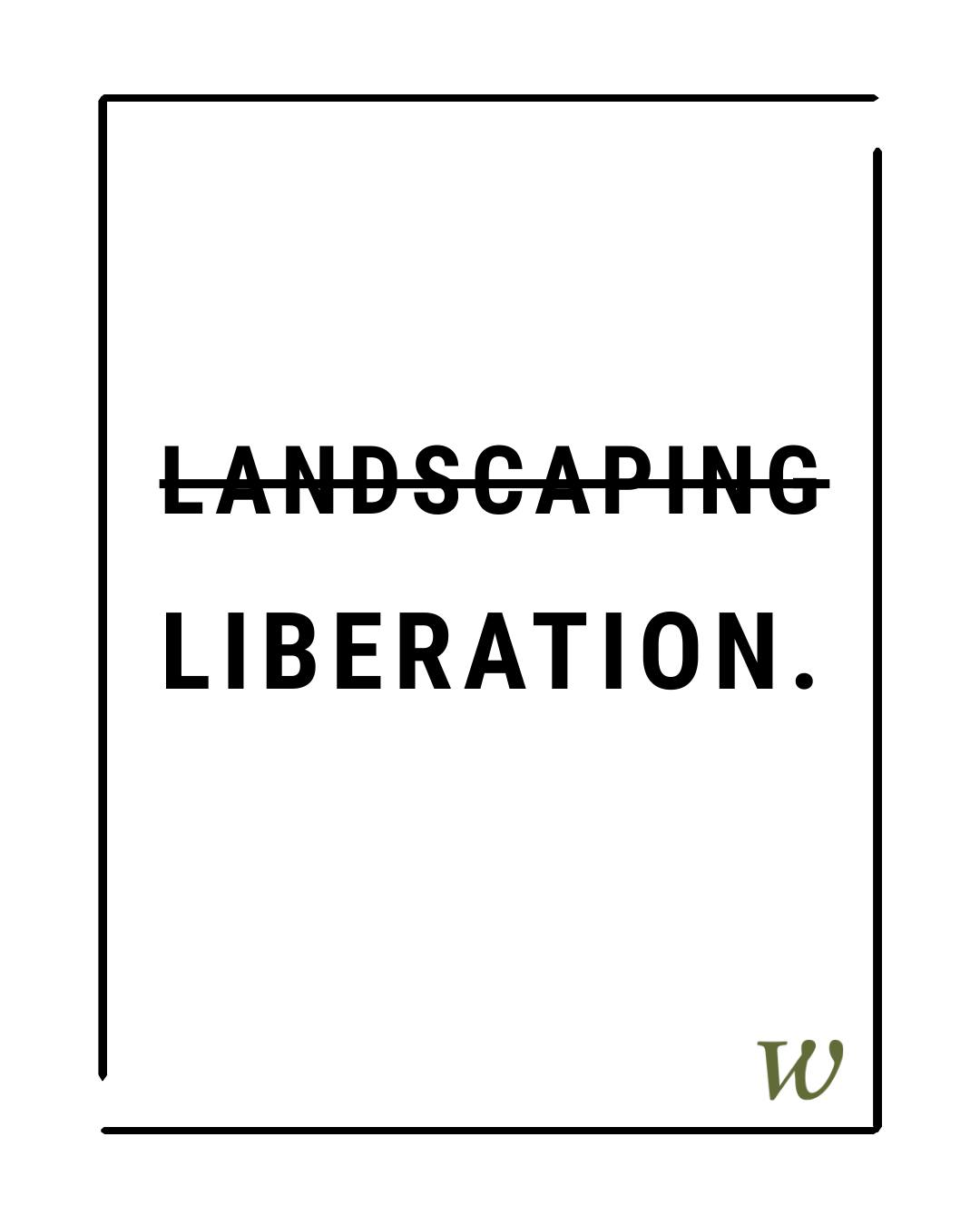 Join the ranks.
#wildstead #wildscaping #liberation #nativeplantlandscaping #nativeplants #landscaping #freedom #unlawn #unleashed #matriarchallandscaping