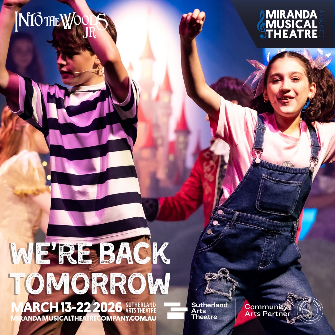 We’re heading back Into the Woods tomorrow night, the final chapter’s near—
Just five more performances to go, and what a journey it’s been this year.
No more tickets to grant, no wishes to plead or plead—
For every show is full—completely sold out indeed. 🌲✨
We’re back tomorrow night, performing our closing weekend to a SOLD OUT audience!
📸 @grantlesliephotography
𝑰𝒏𝒕𝒐 𝑻𝒉𝒆 𝑾𝒐𝒐𝒅𝒔 𝑱𝑹
13-22 March, 2026
The Sutherland Arts Theatre